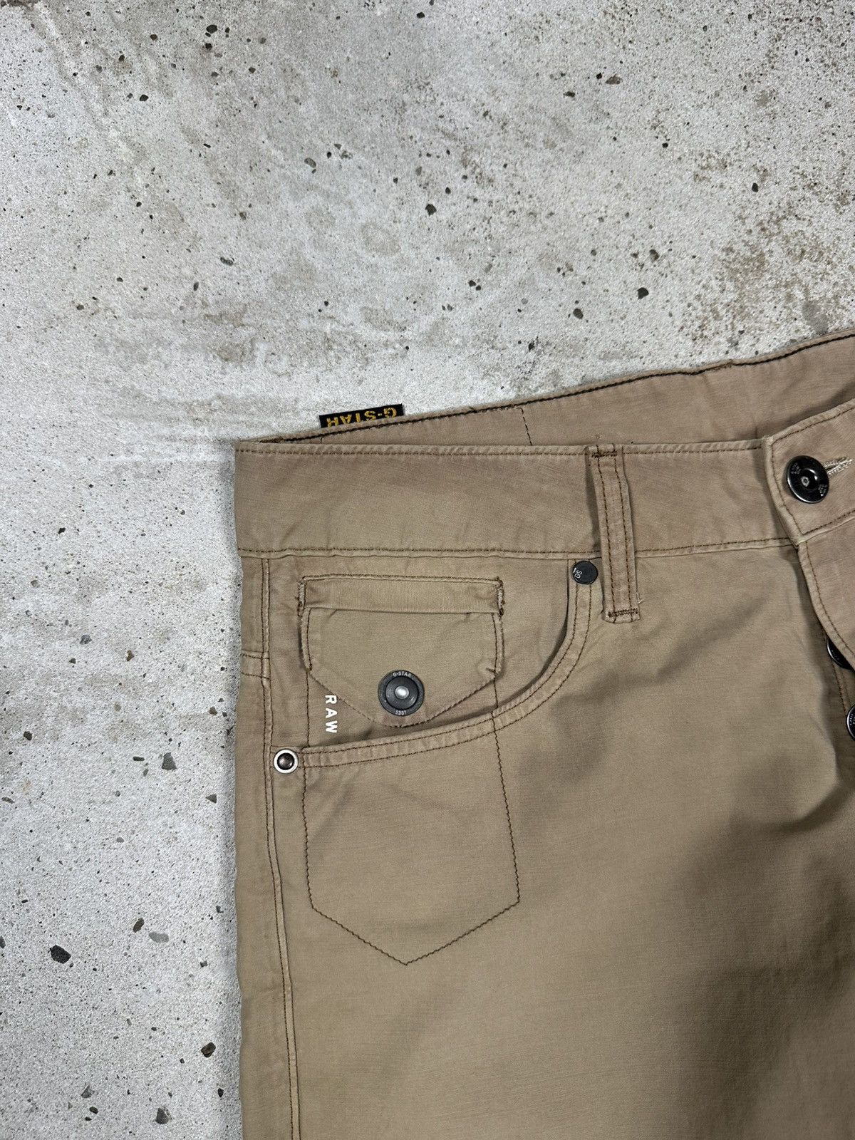 G-Star Vintage Y2K G Star Raw Morris Low Straight Coj Pants Size US 29 - 7 Thumbnail