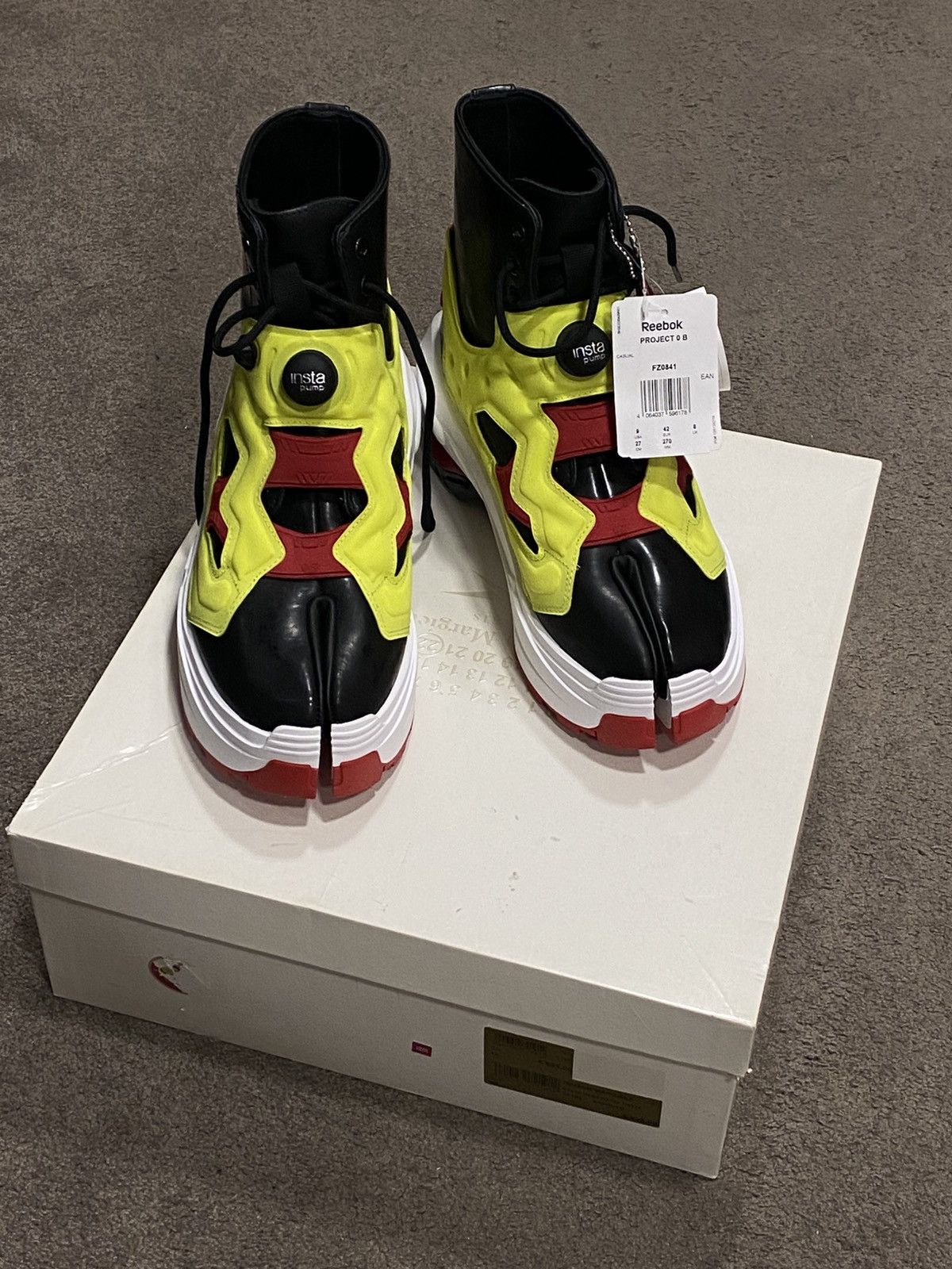 Maison Margiela × Reebok Maison Margiela x Reebok Tabi New With Box Sneakers Size US 9 / EU 42 - 3 Thumbnail