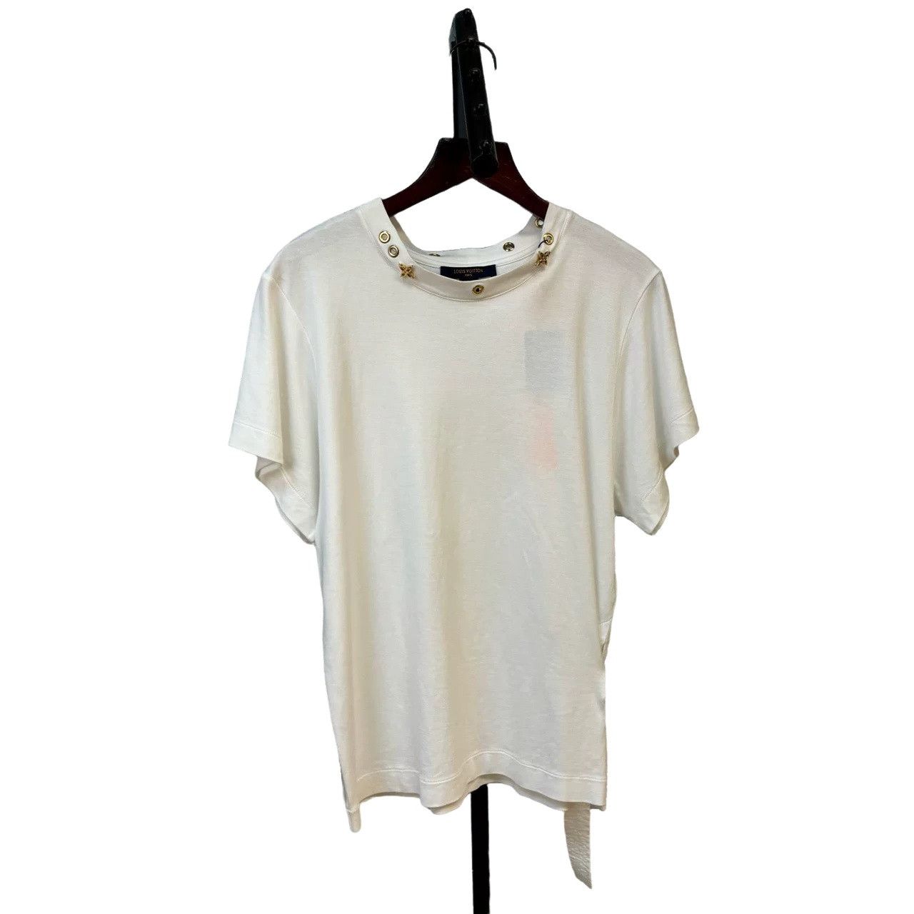 Louis Vuitton Louis Vuitton Gold Hardware T-Shirt Size S Size S / US 4 / IT 40 - 1 Thumbnail