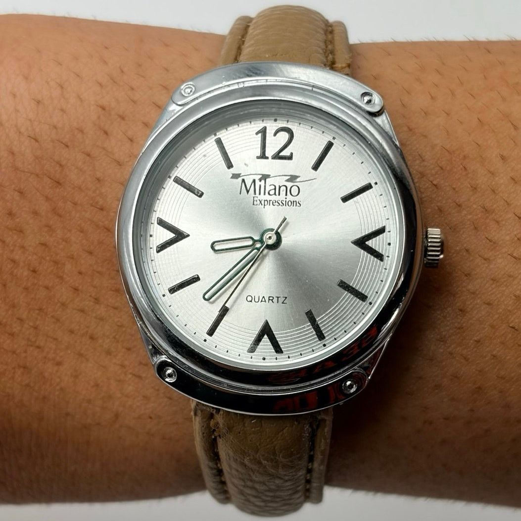 Other Silver & Brown Milano Watch Size ONE SIZE - 1 Thumbnail