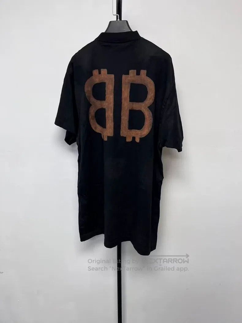 Balenciaga Balenciaga Solid color letter print round-neck short-sleev Size US S / EU 44-46 / 1 - 2 Thumbnail