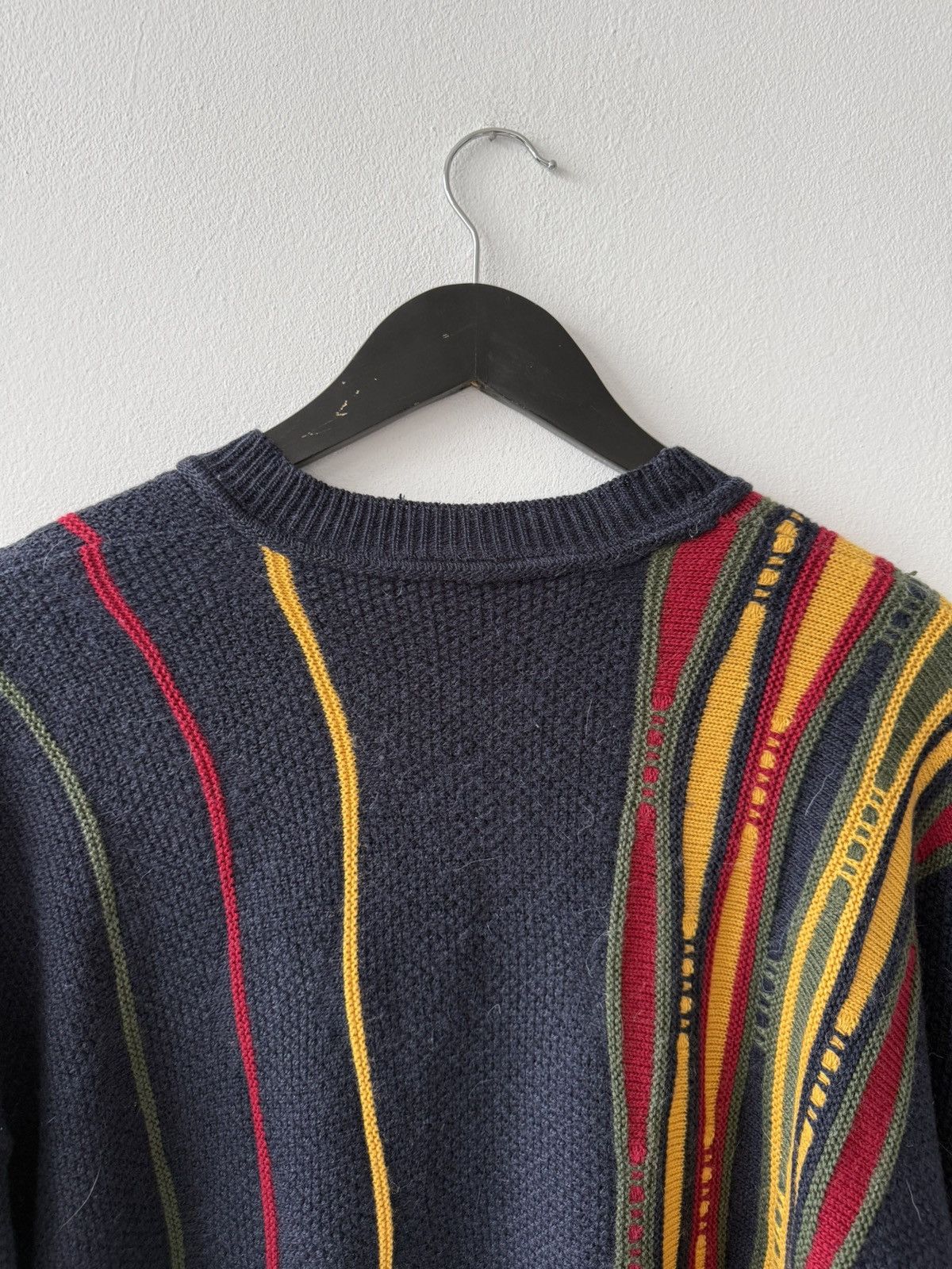 Lacoste Vintage Lacoste Made in France 3D Knit Coogi Style Sweater Size US XXL / EU 58 / 5 - 15 Thumbnail
