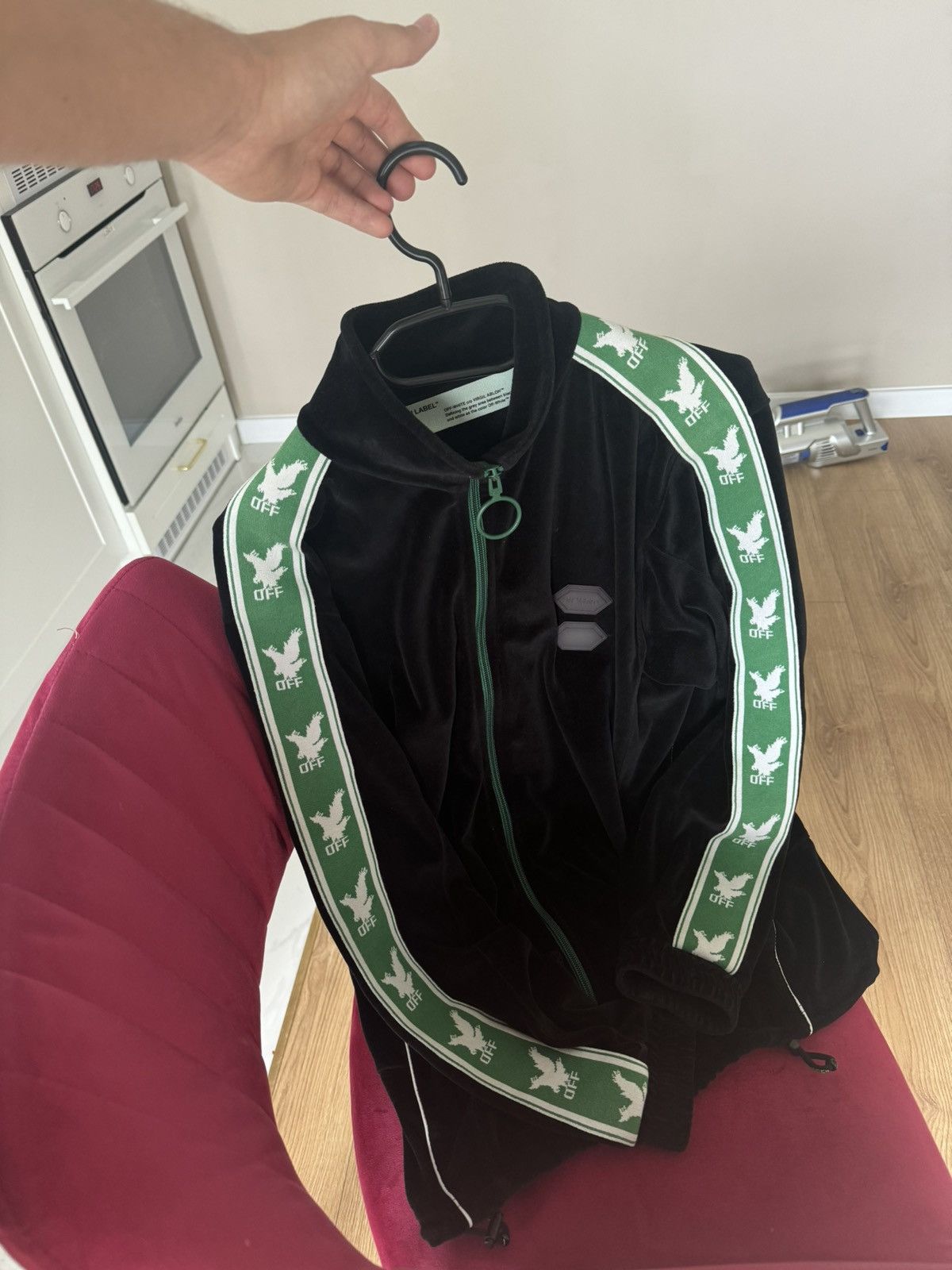 Off-White Off-White Side Stripe Detailed Jacket Size US S / EU 44-46 / 1 - 2 Thumbnail