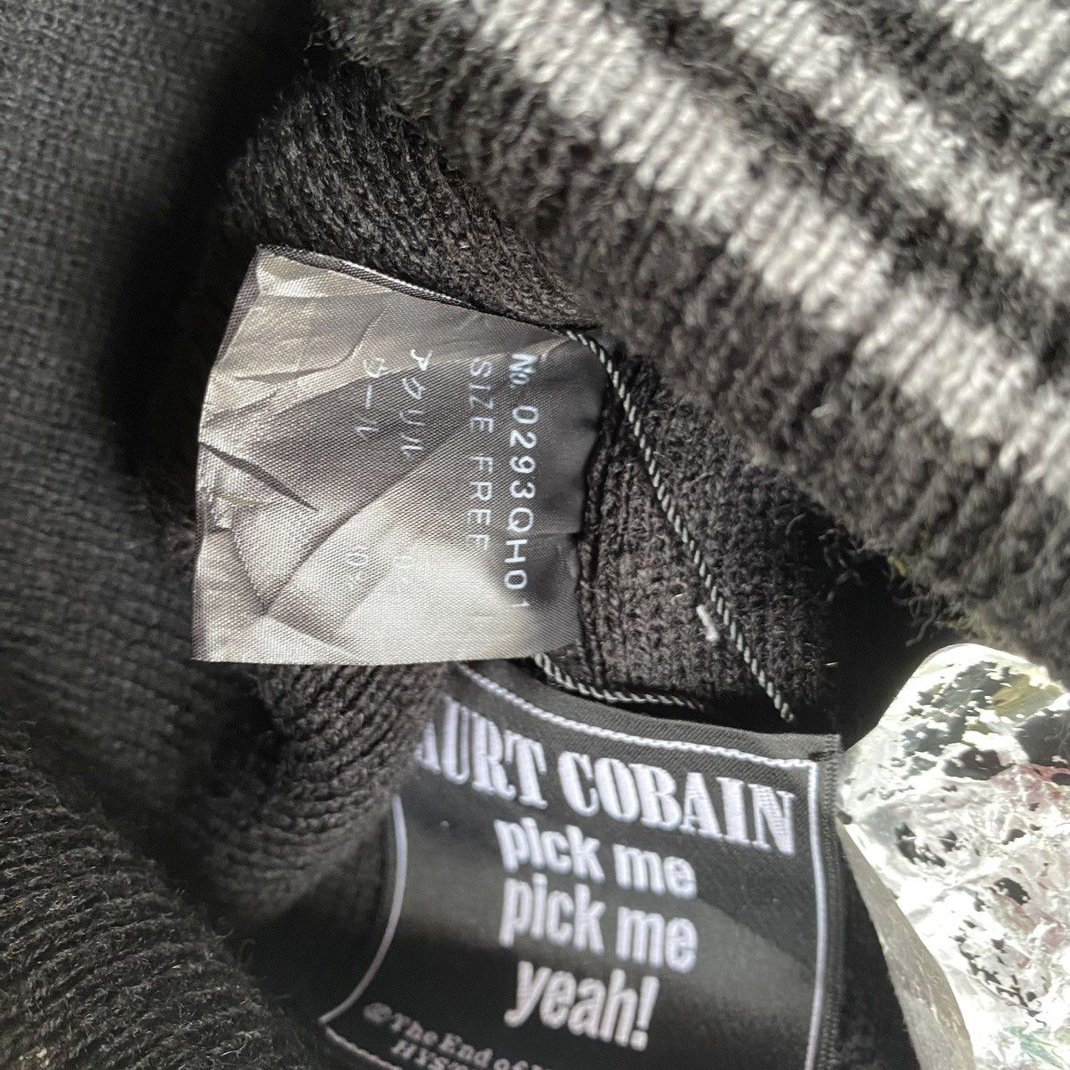 Hysteric Glamour 2009 Nirvana Smiley “Pick Me Yeah” Beanie Kurt Cobain Size ONE SIZE - 5 Thumbnail