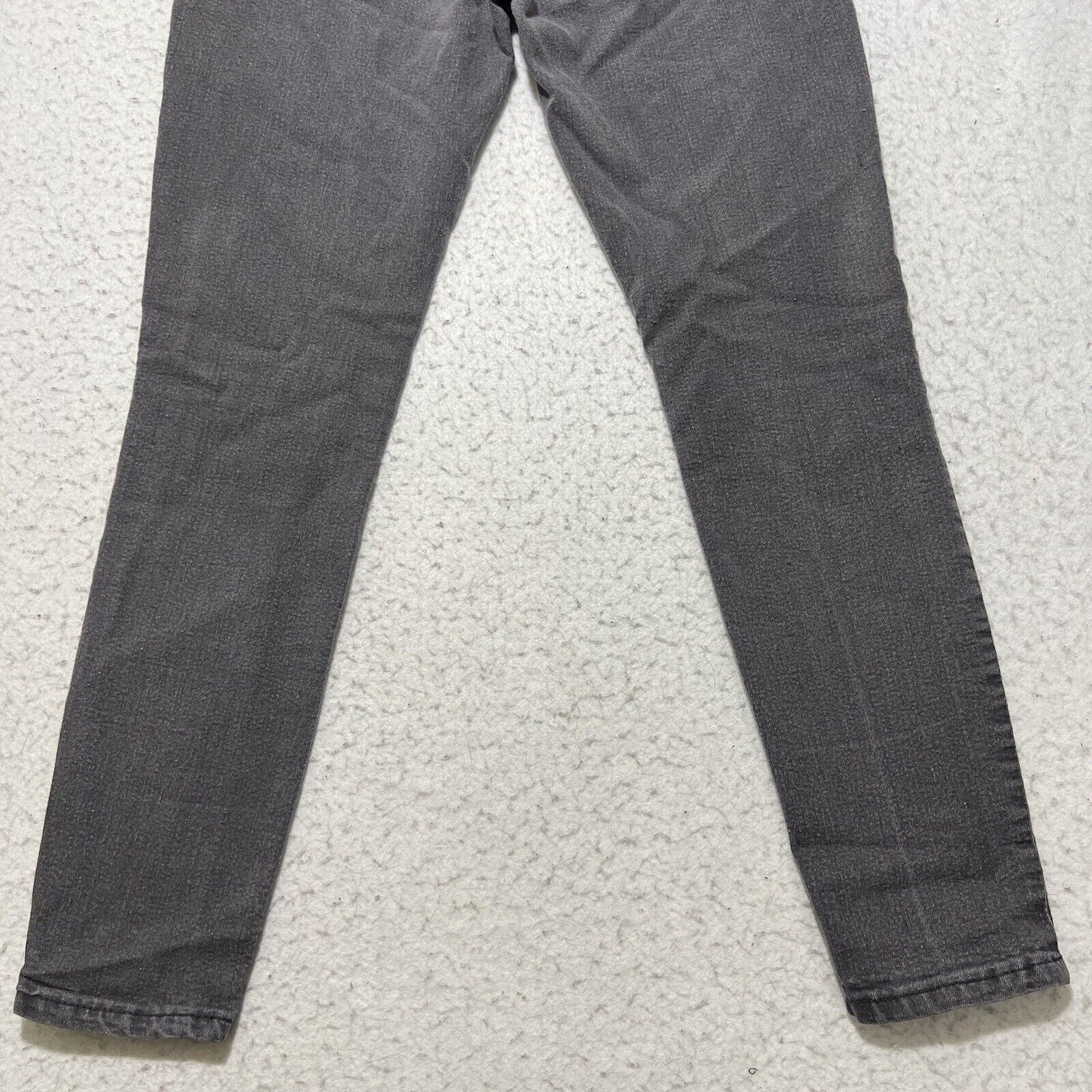 Forever 21 Forever21 28x27 Skinny Leg Gray Stretch Denim Low Rise Jeans Size 28" / US 6 / IT 42 - 8 Thumbnail