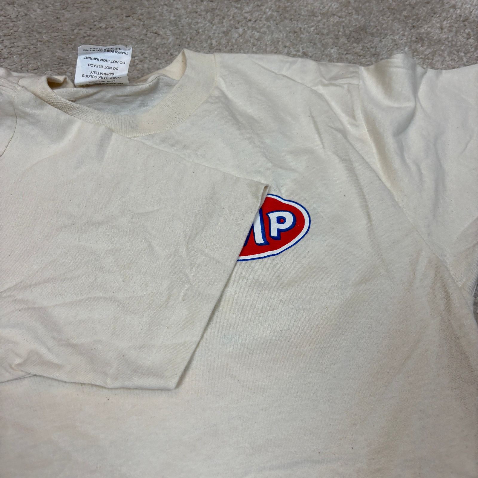 Vintage Vintage 90s SMP Skateboarding STP Parody Logo T Shirt medium Size US M / EU 48-50 / 2 - 7 Thumbnail