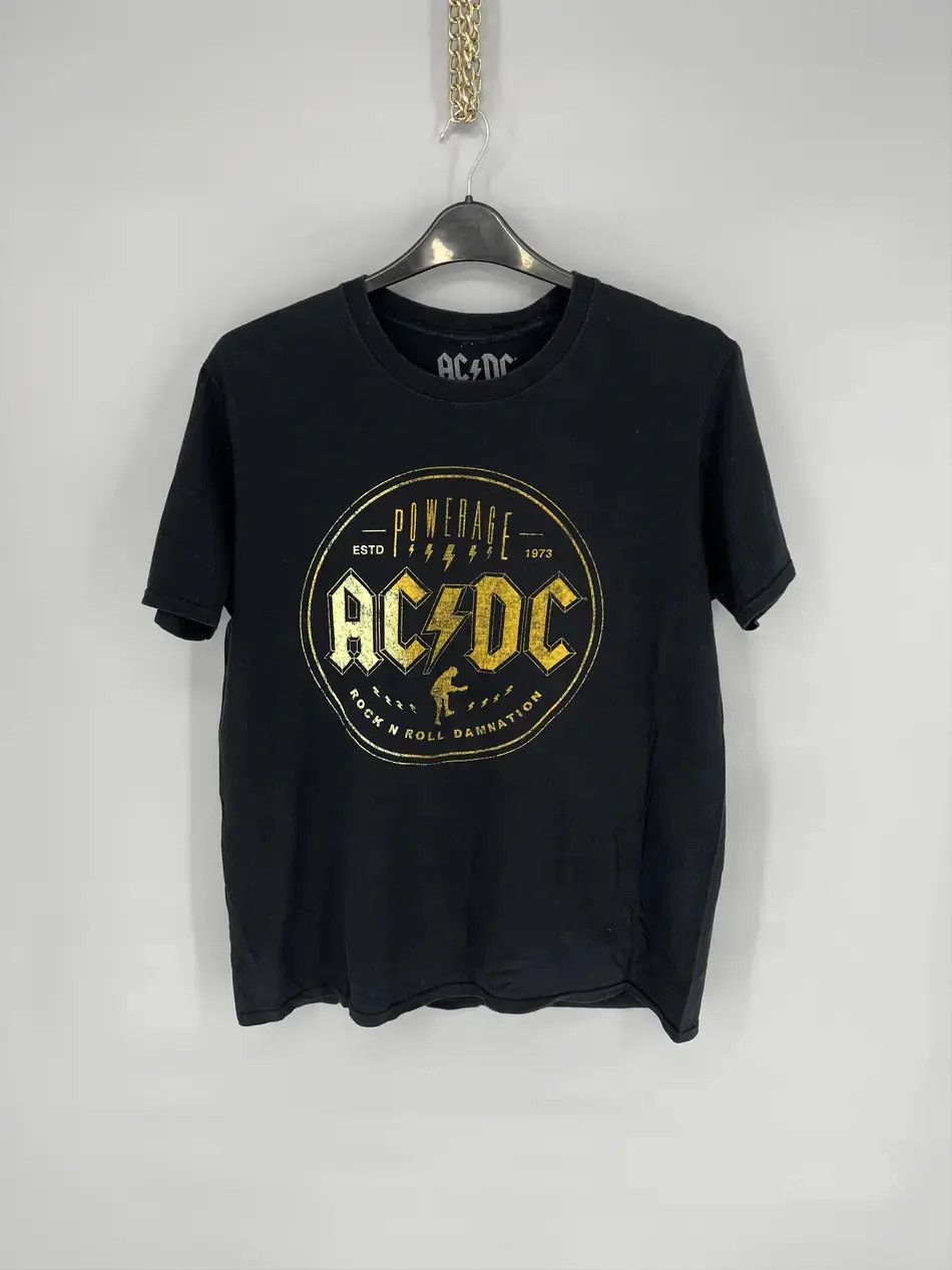 Band Tees Vintage Ac DC band rock tee streetwear metal Size US L / EU 52-54 / 3 - 4 Thumbnail