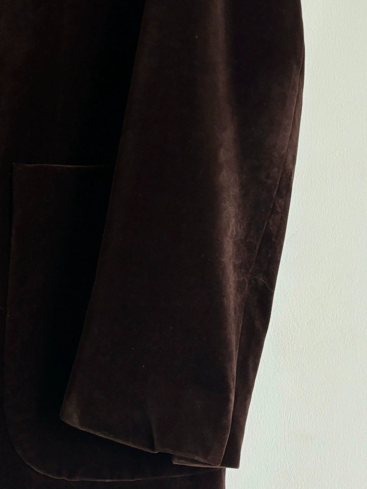 Maison Margiela Maison Margiela 2001 Deep Red-Brown Velvet Suit Size 48R - 4 Thumbnail