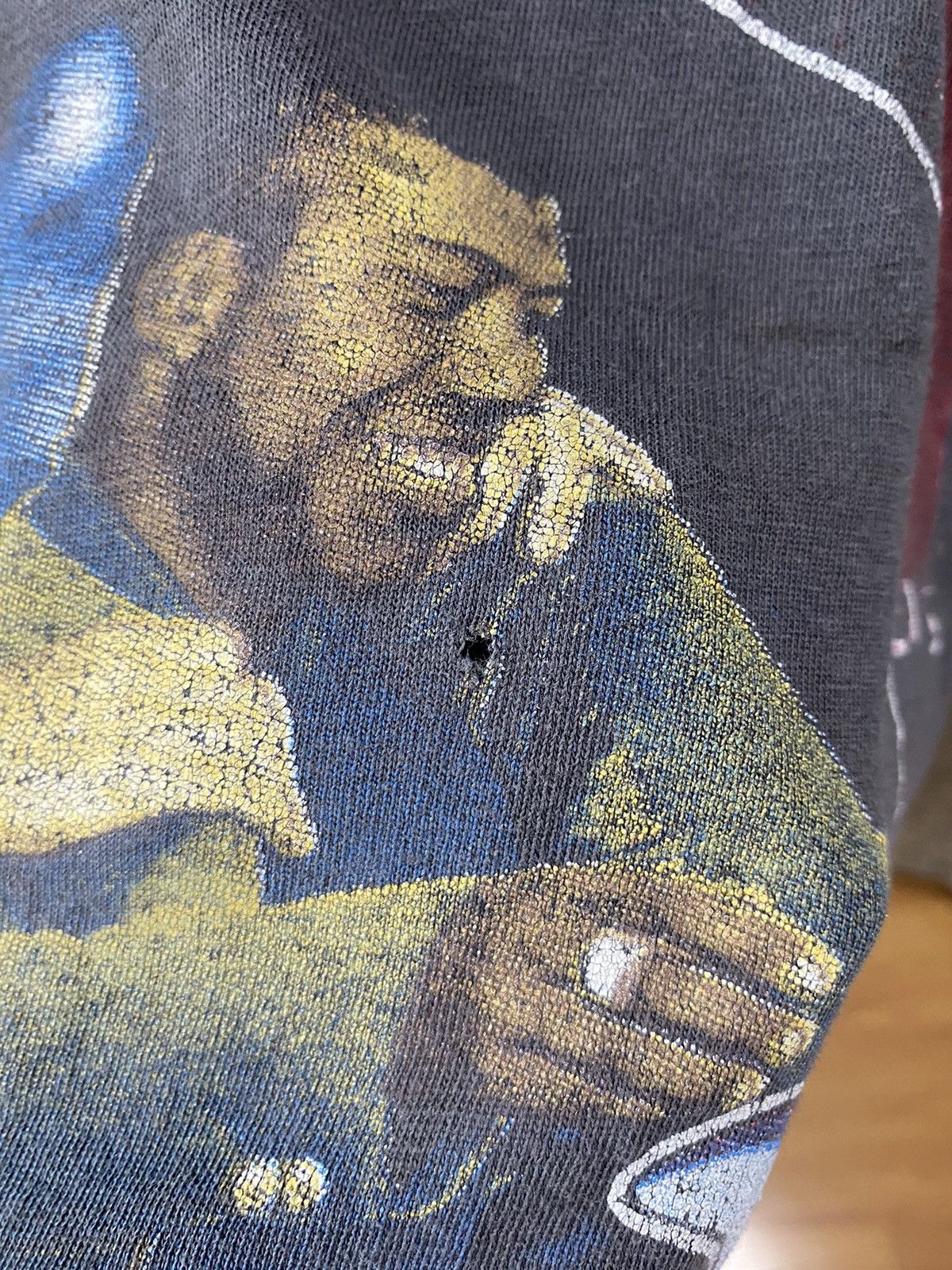 Rap Tees Faded 90s Tiger Woods Bootleg T Shirt Size US XXL / EU 58 / 5 - 12 Thumbnail