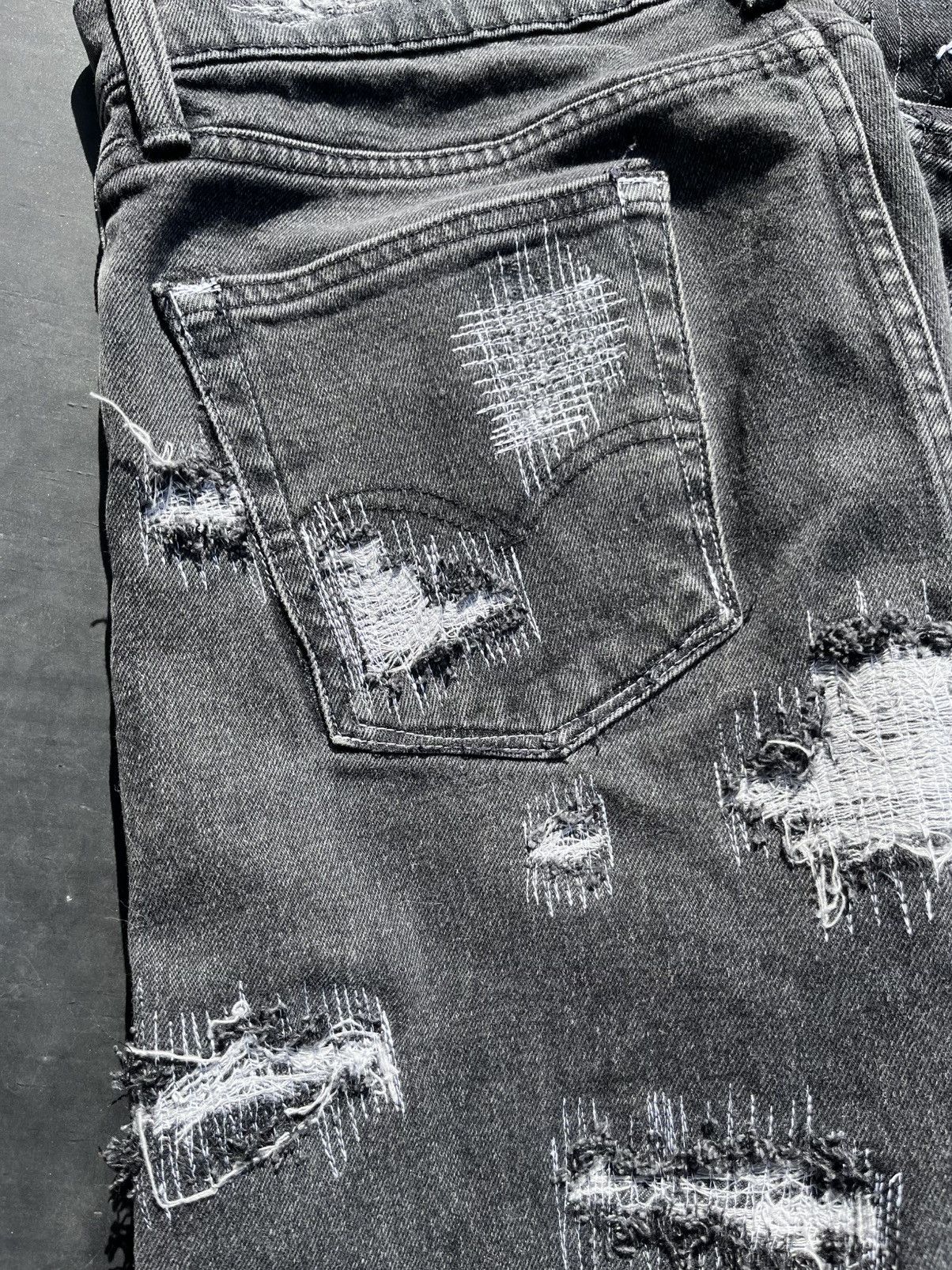 Vintage Black denim Size US 32 / EU 48 - 6 Thumbnail