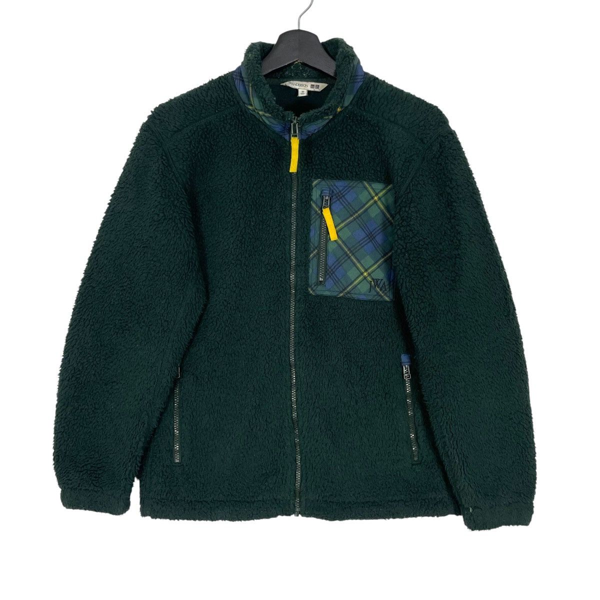 JW Anderson × Uniqlo Vintage Jw.Anderson Japanese Brand Fleece Sherpa Jacket Size US S / EU 44-46 / 1 - 1 Thumbnail