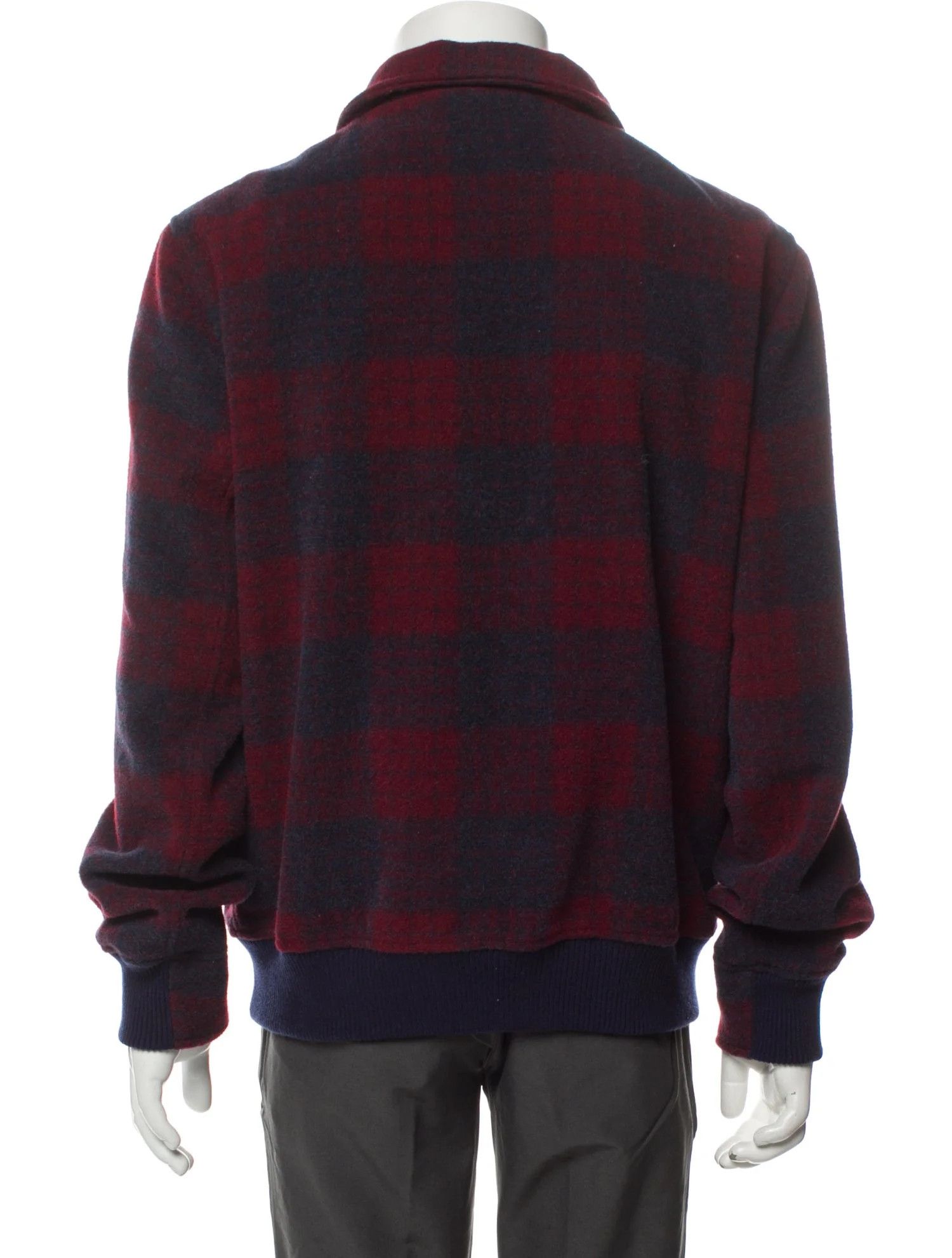 Brunello Cucinelli 0924 Jacket in Dark Red Size US XL / EU 56 / 4 - 3 Thumbnail