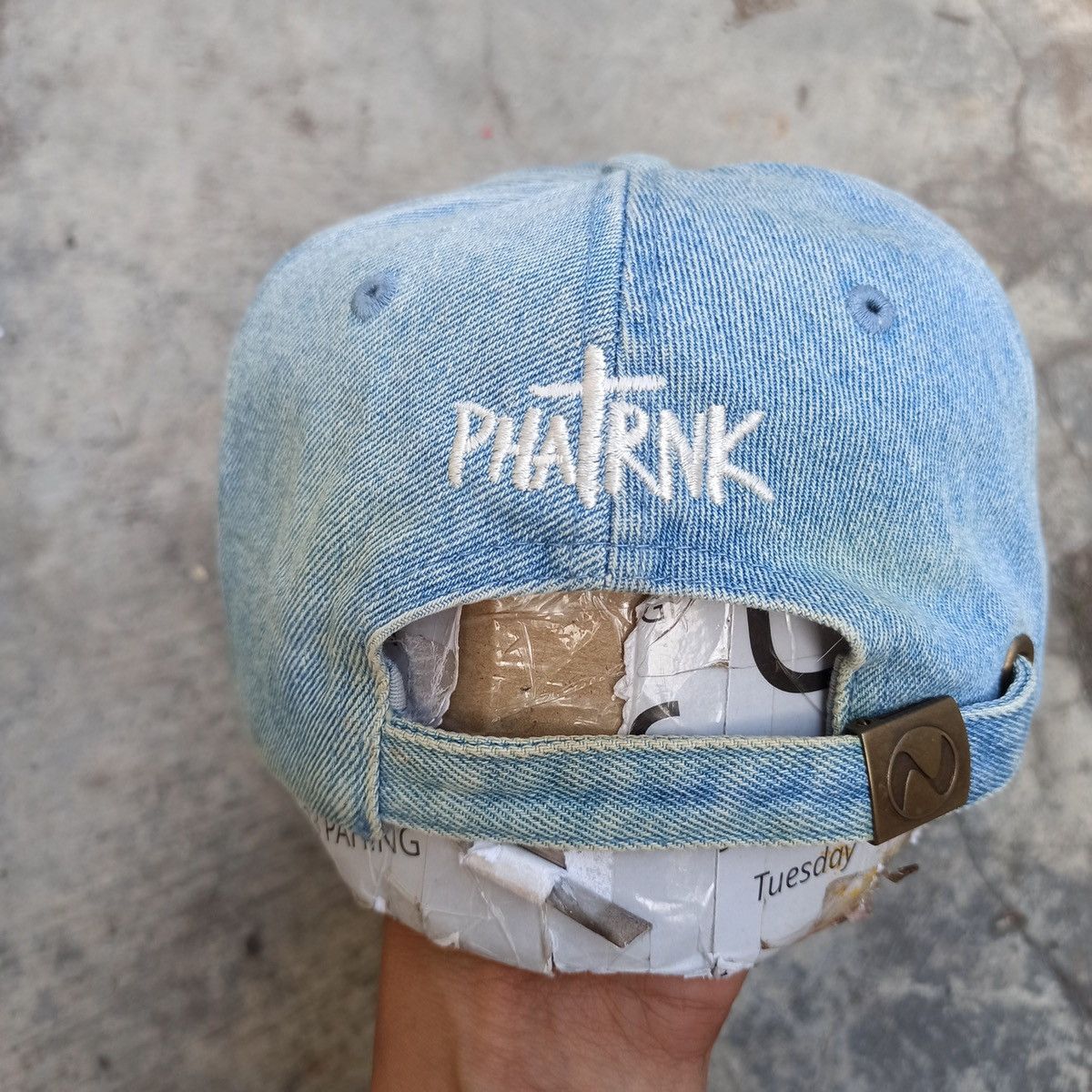 Unsound Rags Sick bunny emoji washed hat Size ONE SIZE - 5 Thumbnail