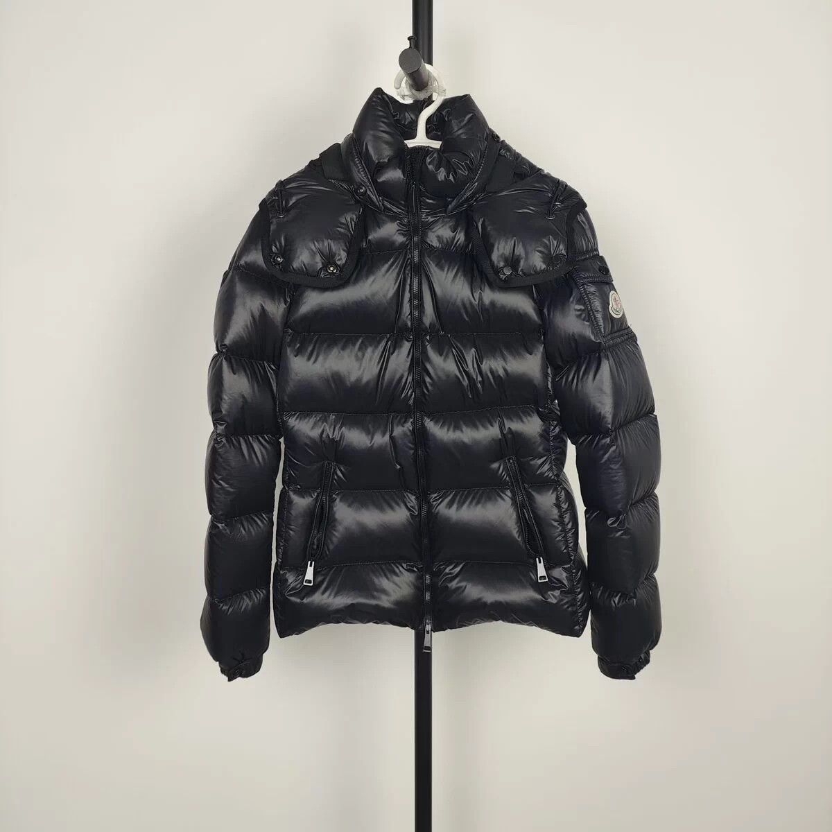 Moncler Moncler hooded down jacket 0 black Grade A no accessories Size US XS / EU 42 / 0 - 1 Thumbnail