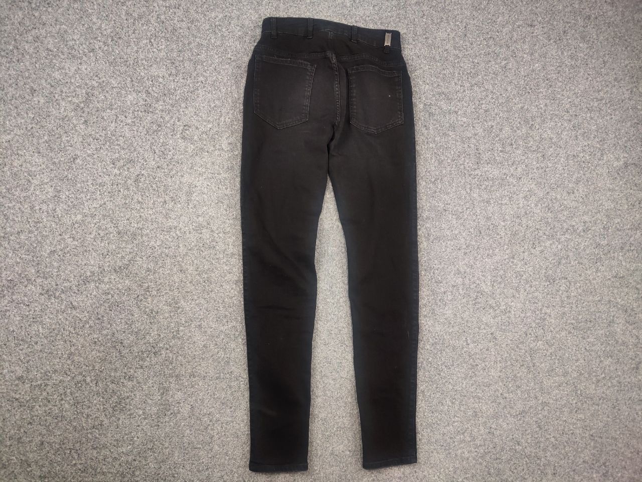 Represent Clo. Represent Destroyer Denim Black Fabric Faded Slim Fit Jeans Size US 29 - 7 Thumbnail
