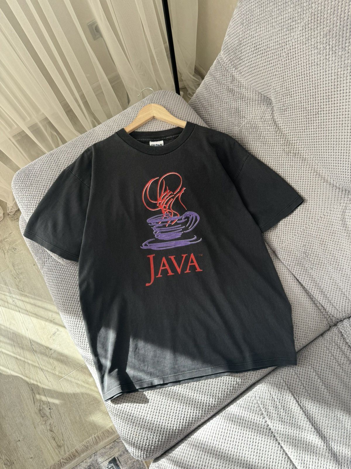 Vintage Java Script Sun Microsystems Vintage Gildan Rare Tee Size US XL / EU 56 / 4 - 1 Thumbnail