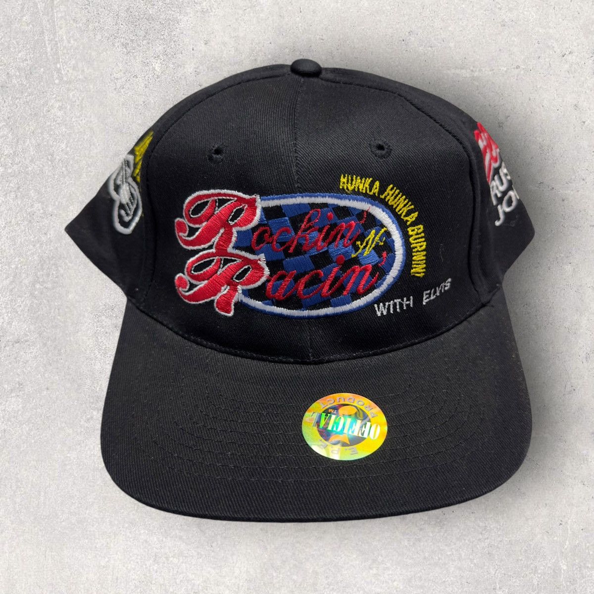 Band Tees × NASCAR × Vintage Vintage Rockin n Racin with Elvis hat Size ONE SIZE - 1 Thumbnail