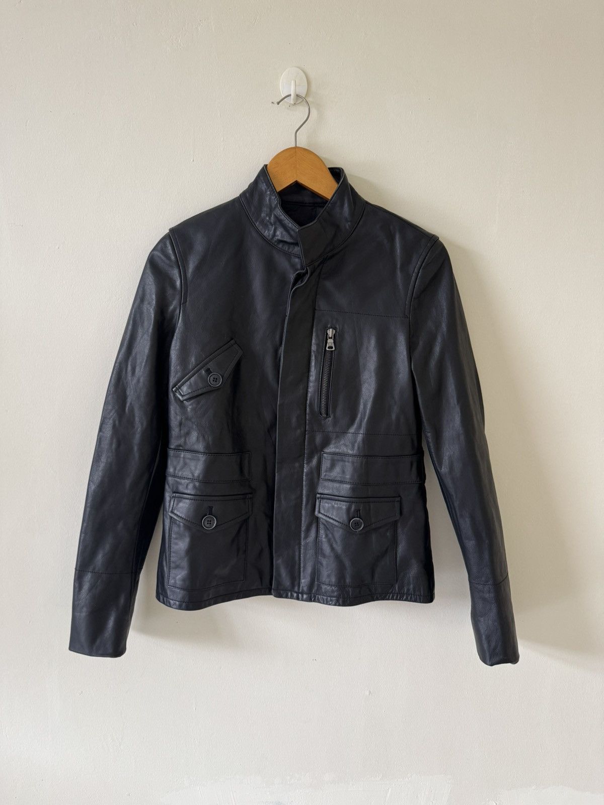 Polo Ralph Lauren POLO RALPH LAUREN LEATHER JACKET Size US M / EU 48-50 / 2 - 1 Thumbnail