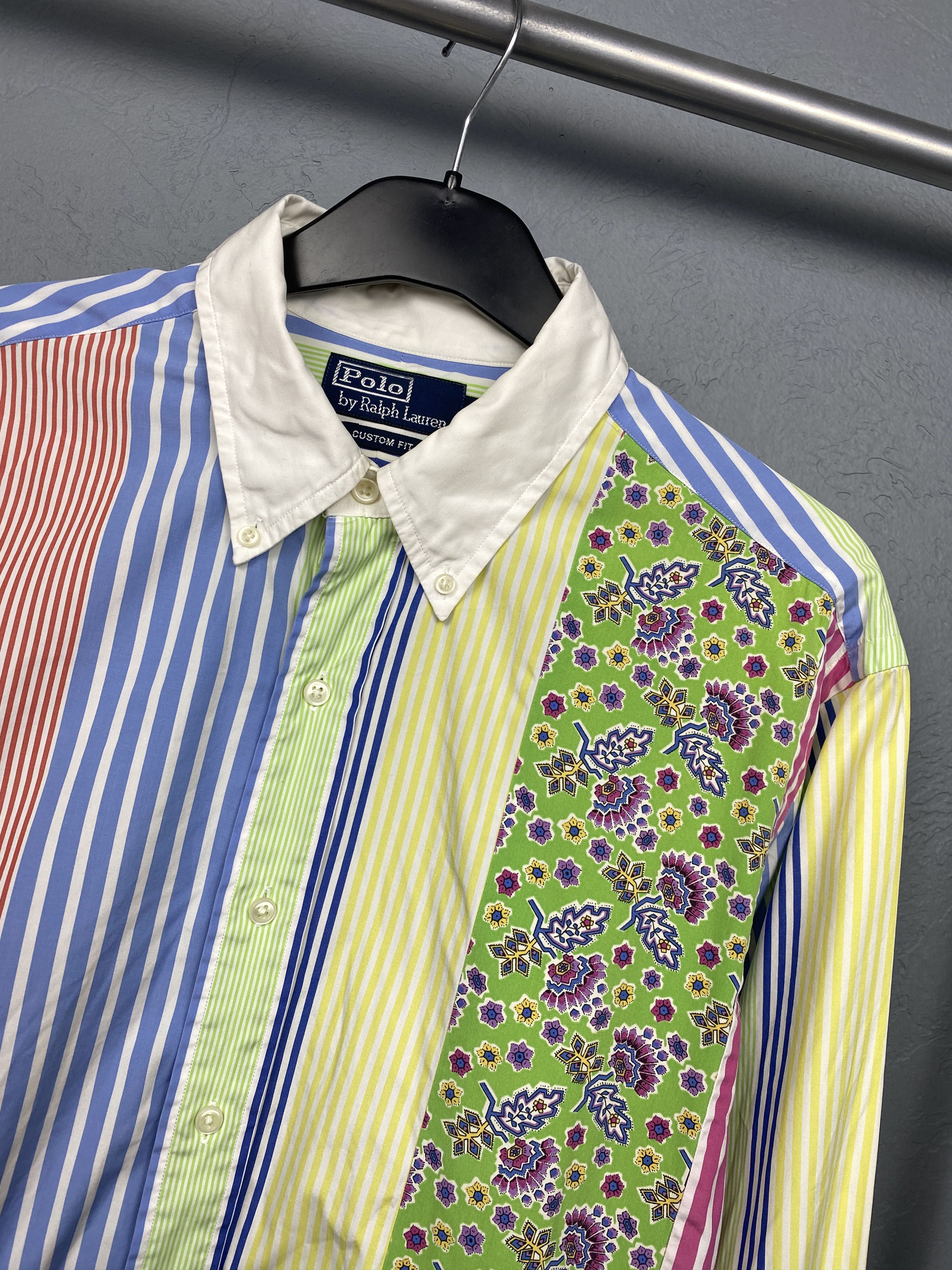 Polo Ralph Lauren Polo Ralph Lauren Vintage Mens Long Sleeve Shirt Size US L / EU 52-54 / 3 - 2 Thumbnail