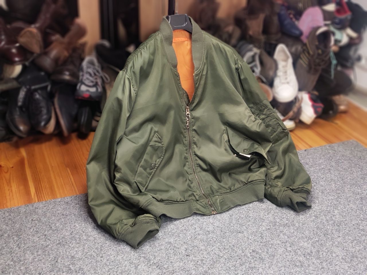 Japanese Brand Rare Vintage Japan MA-1 Flyers Intermediate Bomber Jacket Size US M / EU 48-50 / 2 - 17 Thumbnail
