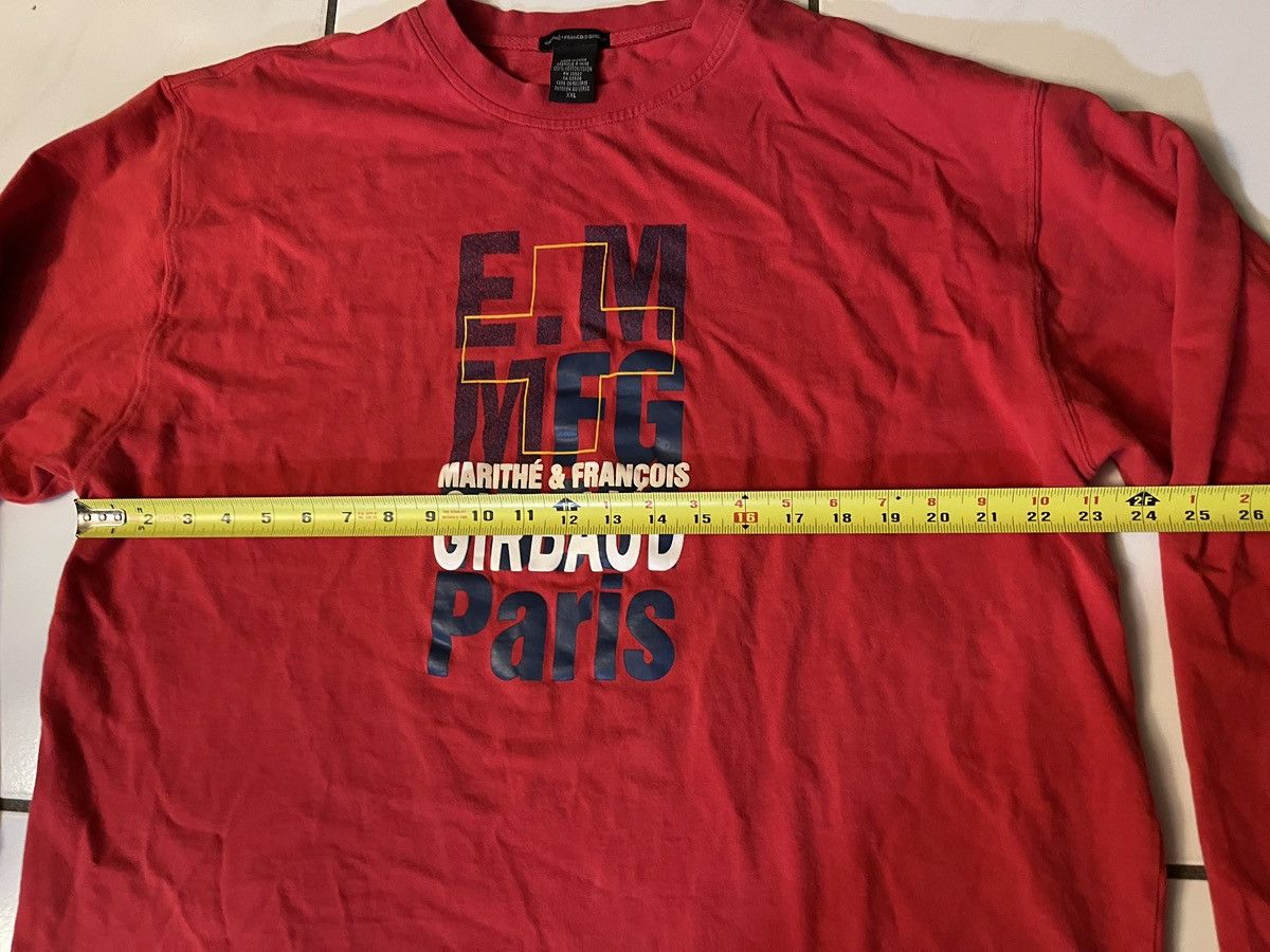 Marithe + Francois Girbaud Vintage Marithe Francois Girbaud Red T Shirt Size XXL Size US XXL / EU 58 / 5 - 5 Thumbnail