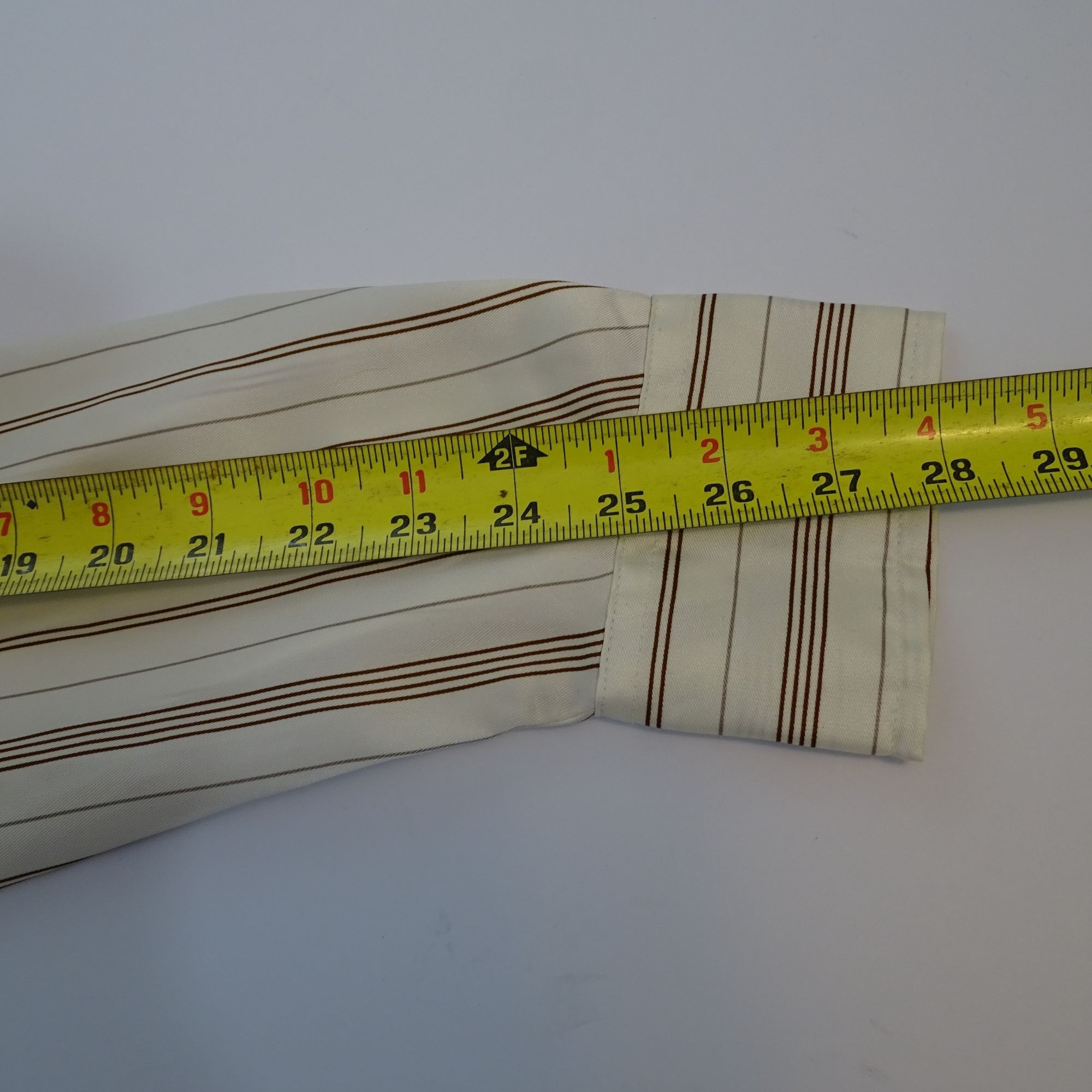 Banana Republic Banana Republic Classic Perfect Silky Shirt Stripe Size M Size M / US 6-8 / IT 42-44 - 12 Thumbnail
