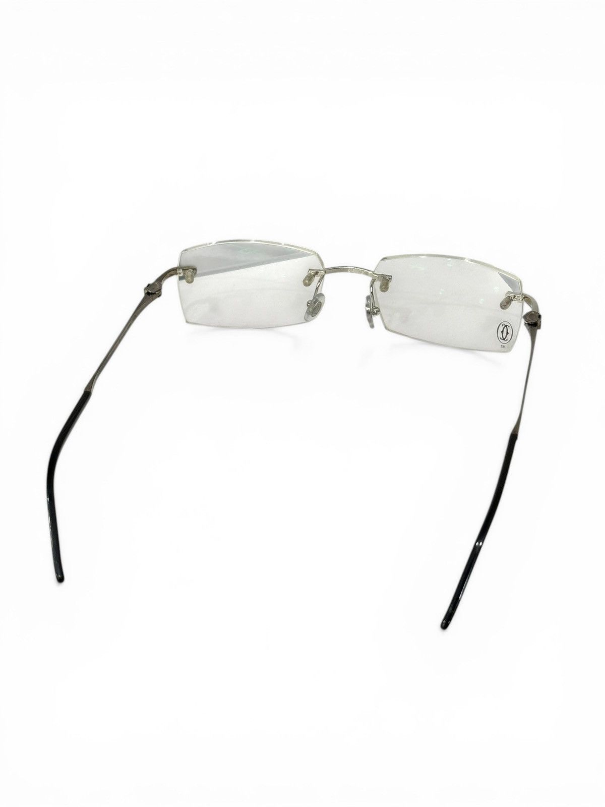 Cartier Cartier Silver Rimless Glasses Size ONE SIZE - 4 Thumbnail