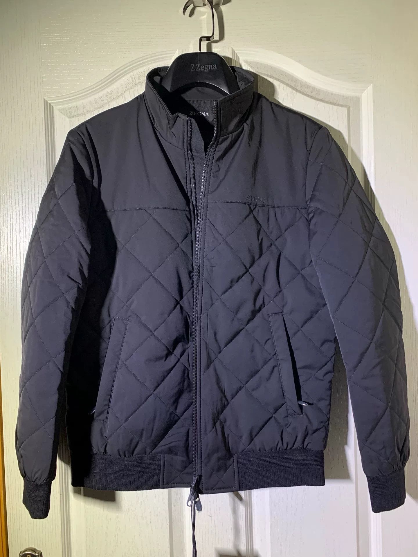 Ermenegildo Zegna Zegna Men's Autumn Winter Cotton Jacket Size US M / EU 48-50 / 2 - 1 Thumbnail