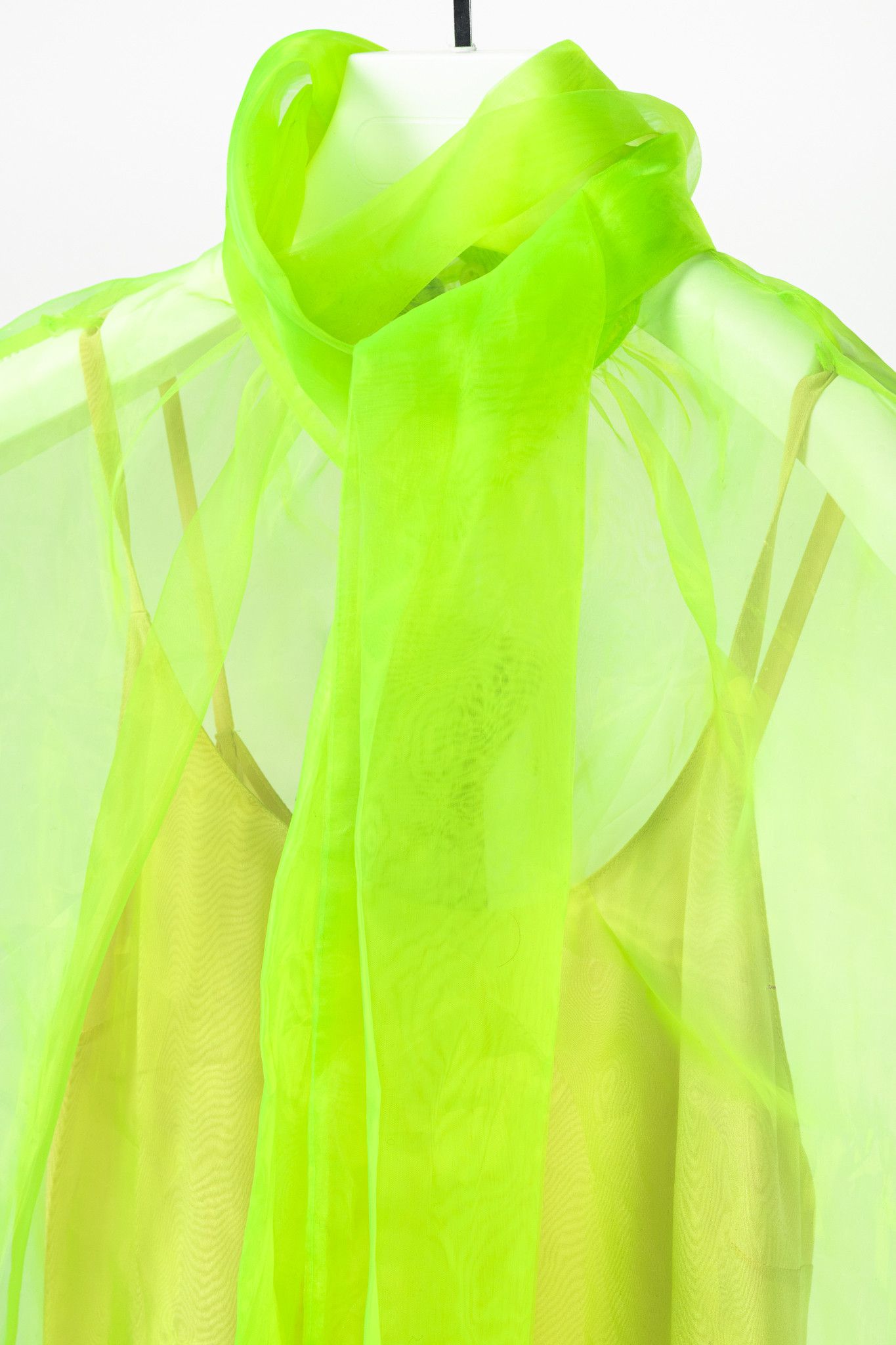 Prada Prada AW/18 Runway Organza Tie-Neck Sleeveless Blouse Size S / US 4 / IT 40 - 5 Thumbnail