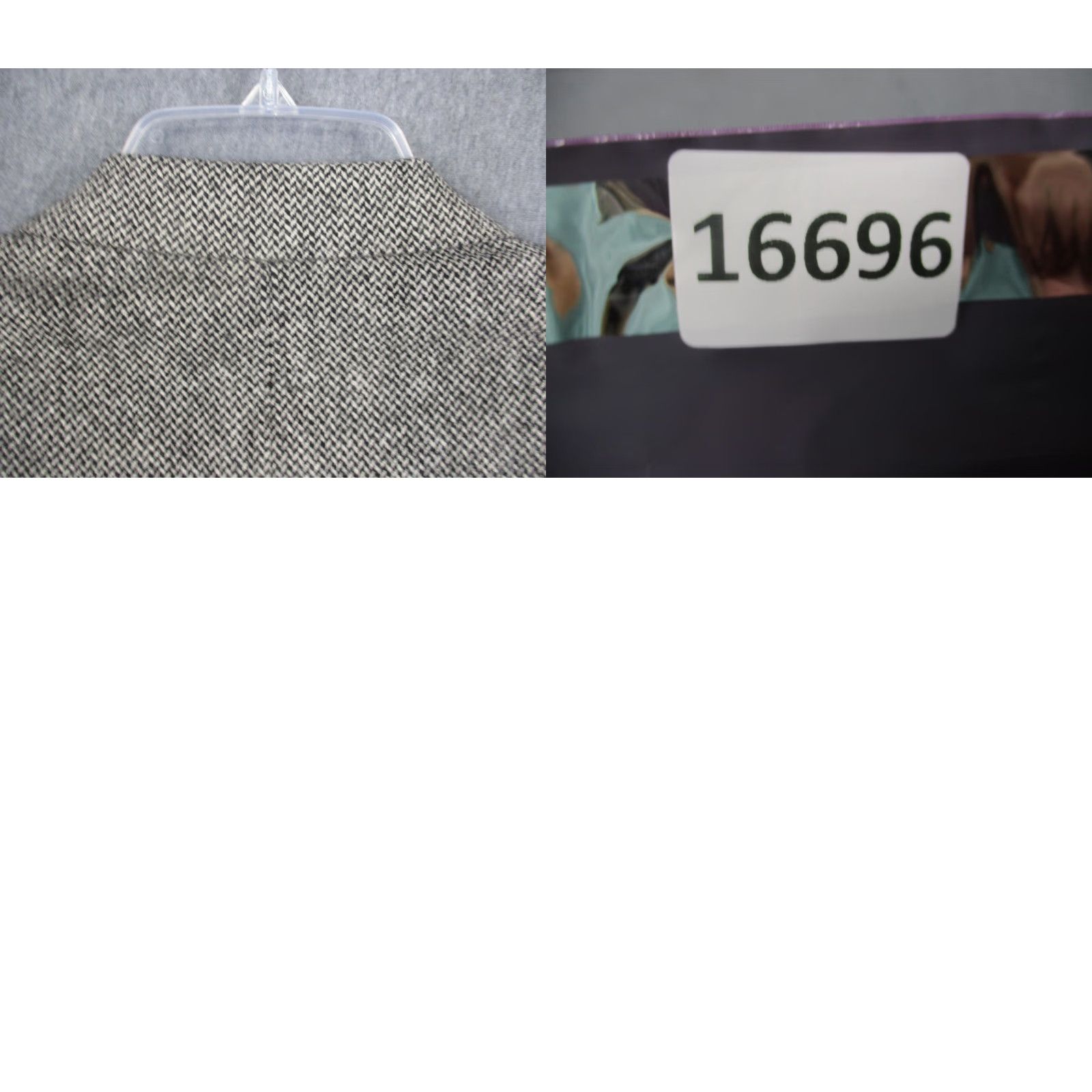 Jos. A. Bank Jos A Bank Blazer Mens 42 Regular Gray Herringbone Pure Cashmere Sport Coat Jacket Size 42R - 9 Thumbnail