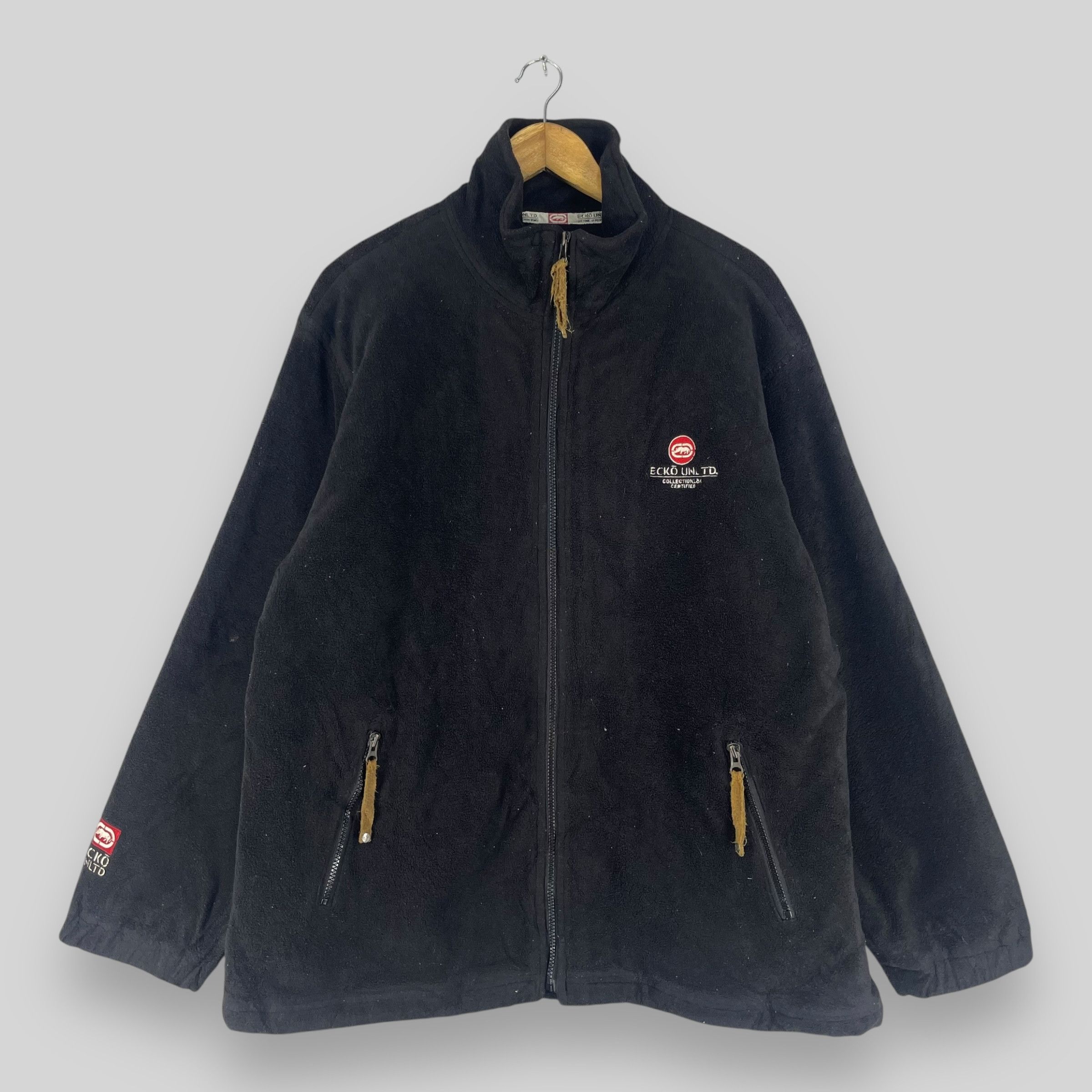 Ecko Unltd. Vintage 1990s Ecko Unltd Cold Weather Warmer Fleece Jacket Size US L / EU 52-54 / 3 - 1 Thumbnail