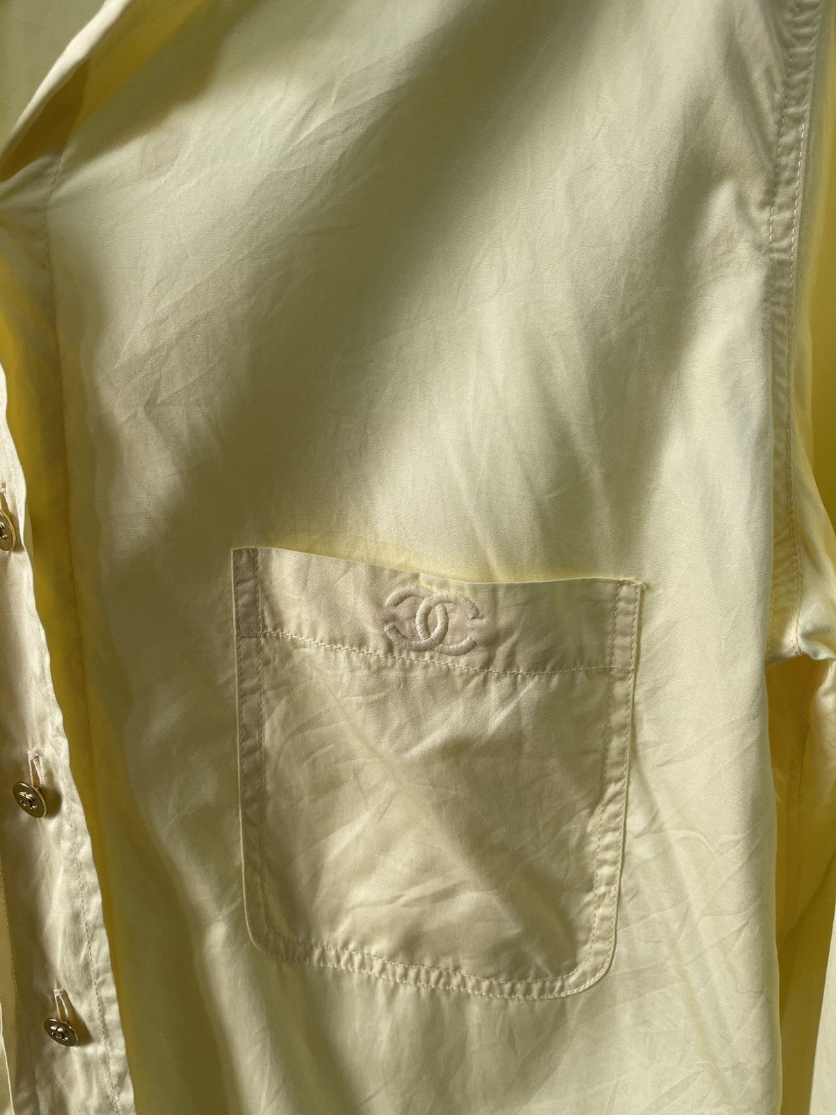 Chanel Vintage Chanel CC Logo Button Up A2 Size US M / EU 48-50 / 2 - 5 Thumbnail