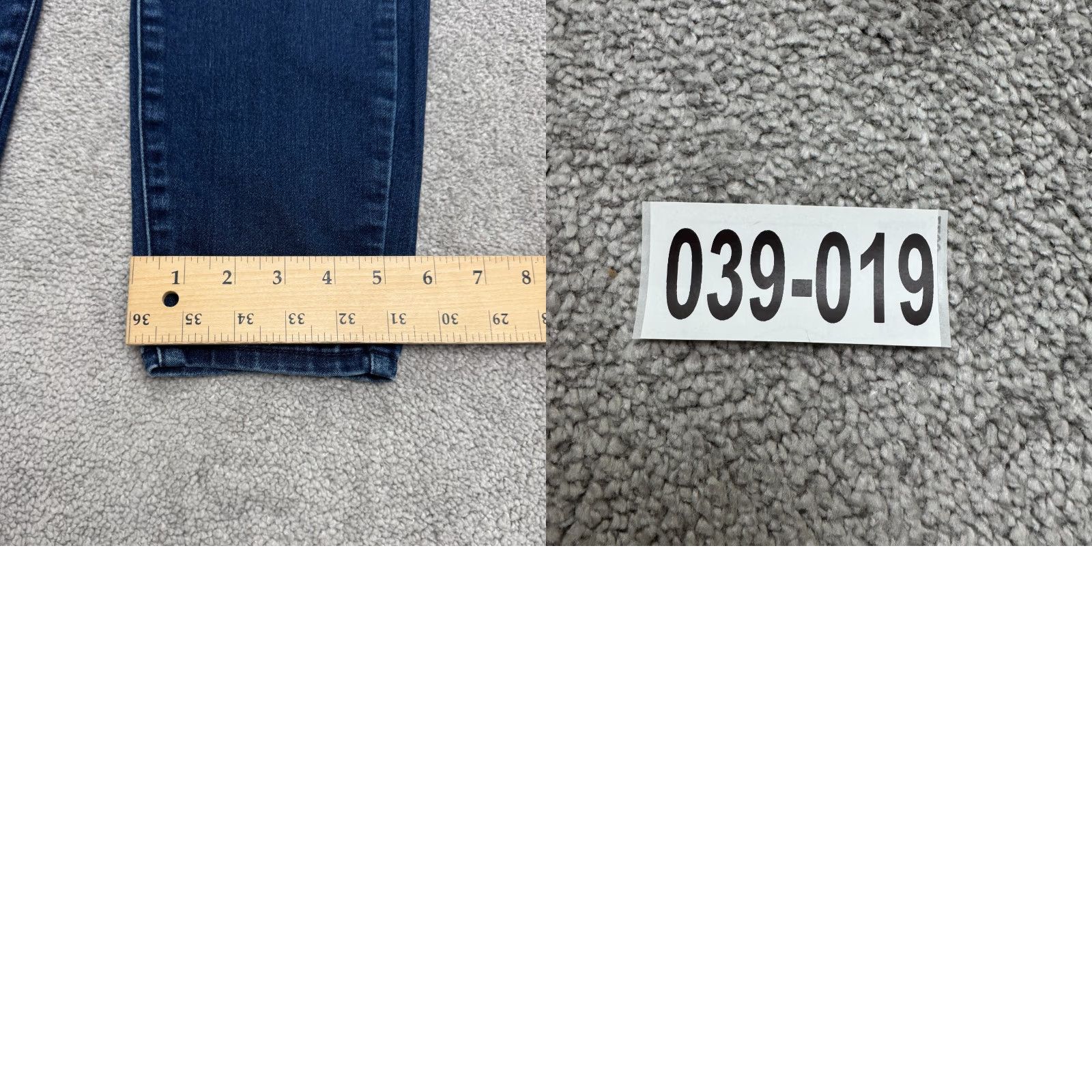 Paige Paige Verdugo Crop Denim Jeans Womens 27 Blue Dark Wash Mid Rise Jeans Size 27" / US 4 / IT 40 - 10 Thumbnail