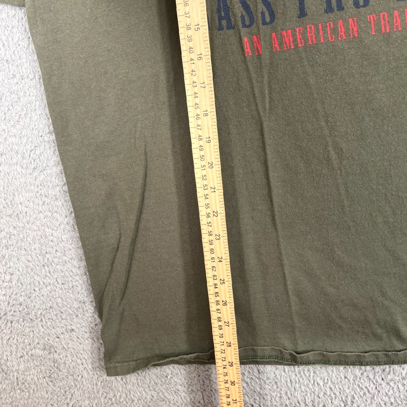 Bass Pro Shops VINTAGE Bass Pro Shops Mens Shirt Green Graphic Print Short Sleeve Tee XL Green 90s Grunge USA Bass Pro Shop Mens T-Shirt Size US XL / EU 56 / 4 - 5 Thumbnail