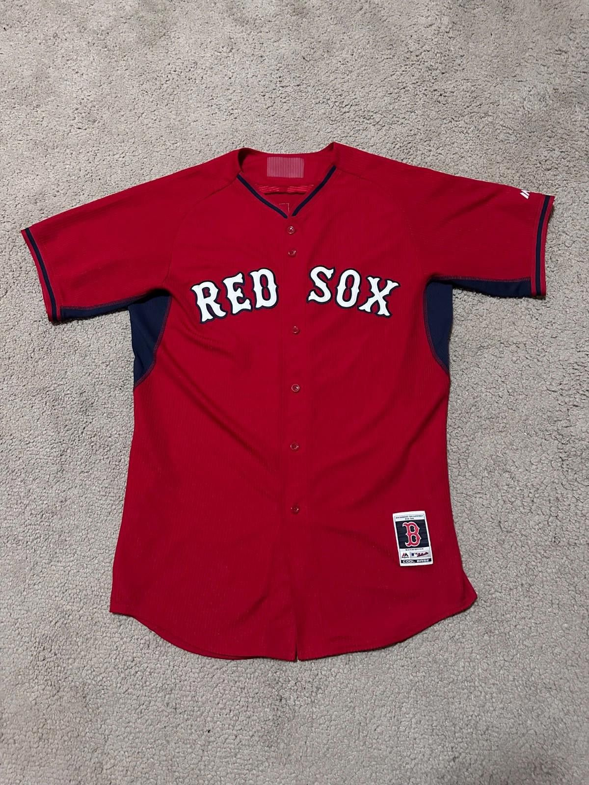 Majestic SIZEMORE Majestic BOSTON RED SOX Jersey 52 MLB Baseball Size US L / EU 52-54 / 3 - 1 Thumbnail