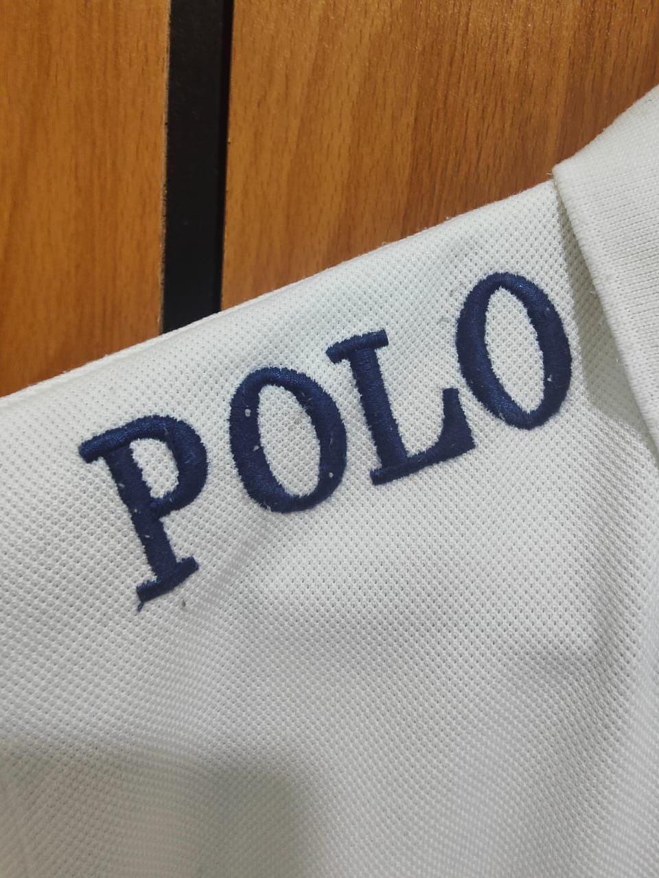 Polo Ralph Lauren vintage Distressed Polo Ralph Lauren Big Logo Polo Tee Size US L / EU 52-54 / 3 - 7 Thumbnail