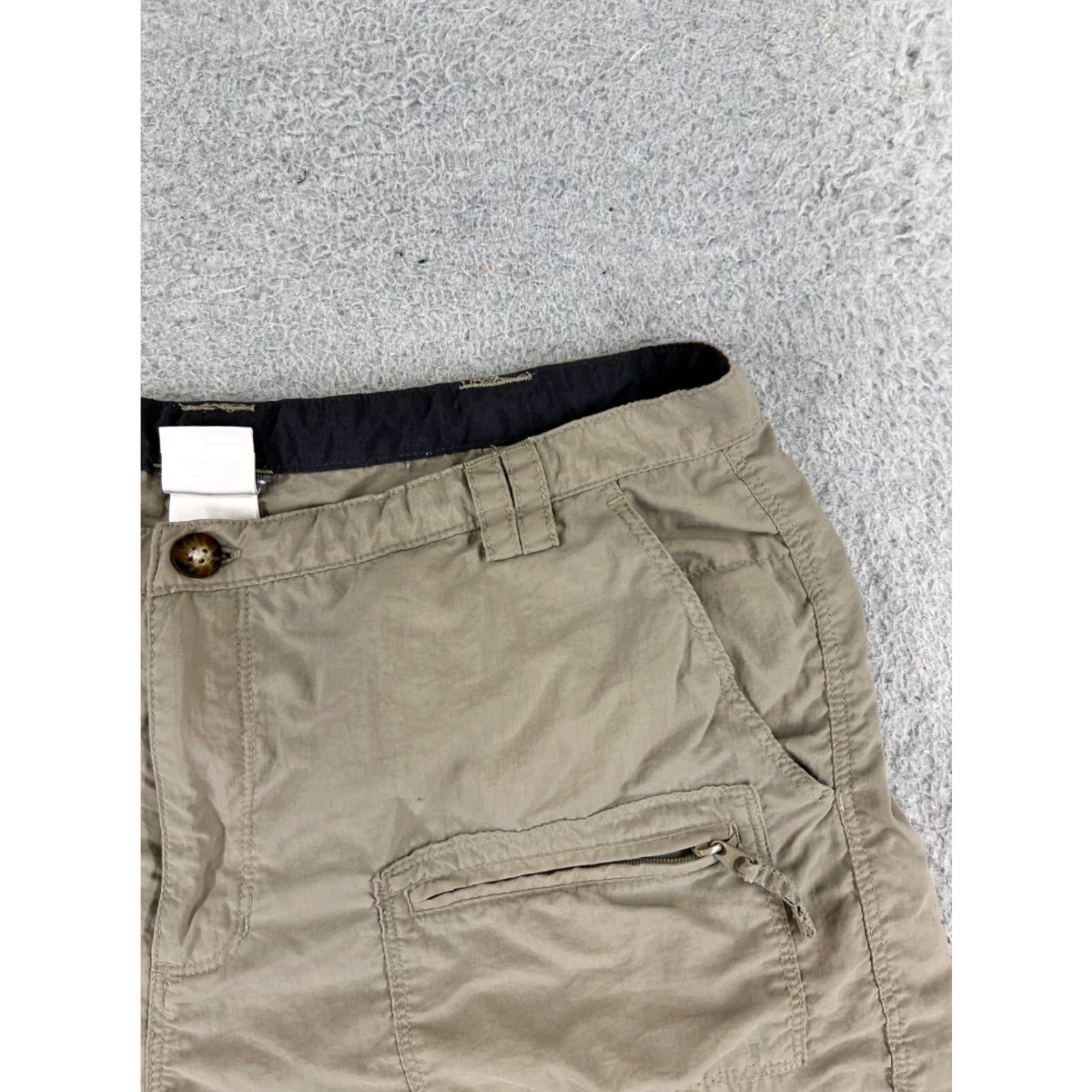 The North Face The North Face Shorts Women 8 Beige 100% Nylon Cargo Hiking Camping Fishing 28x4 Size 30" / US 8 / IT 44 - 4 Thumbnail