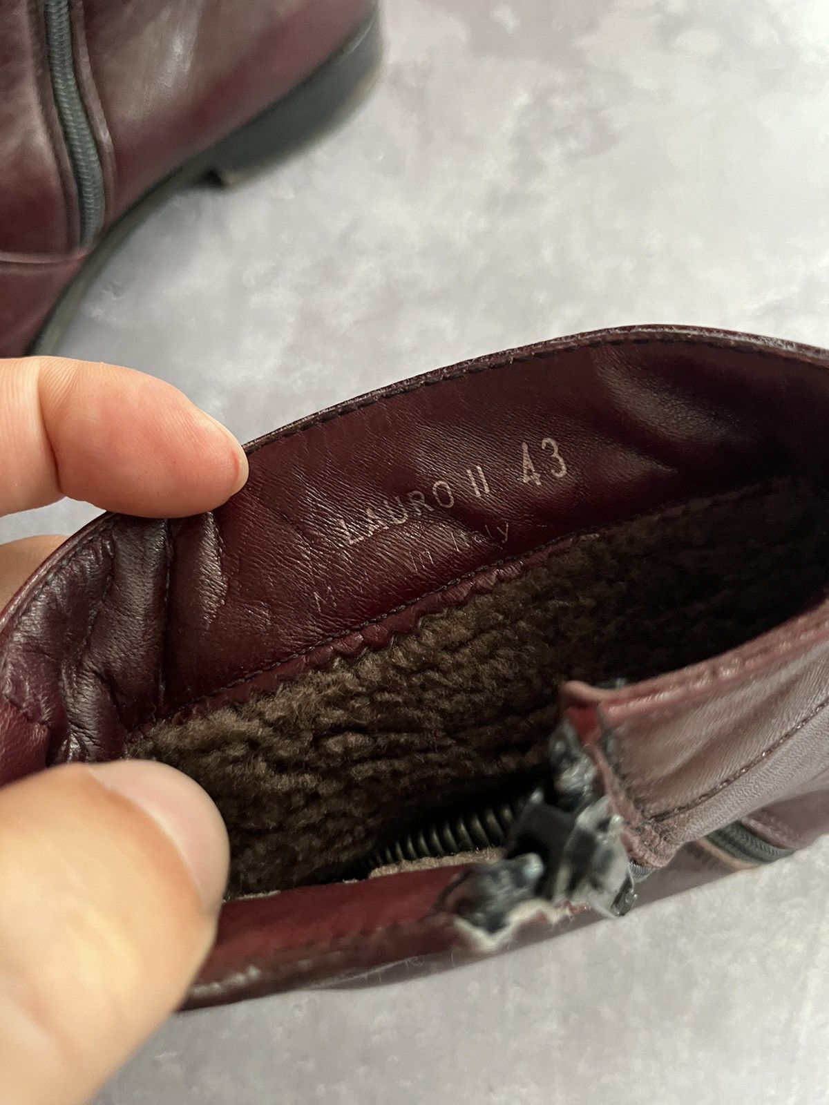 Bally Vintage Bally Lauro 2 Leather Fur Lined Boots Size 43 Size US 10 / EU 43 - 8 Thumbnail