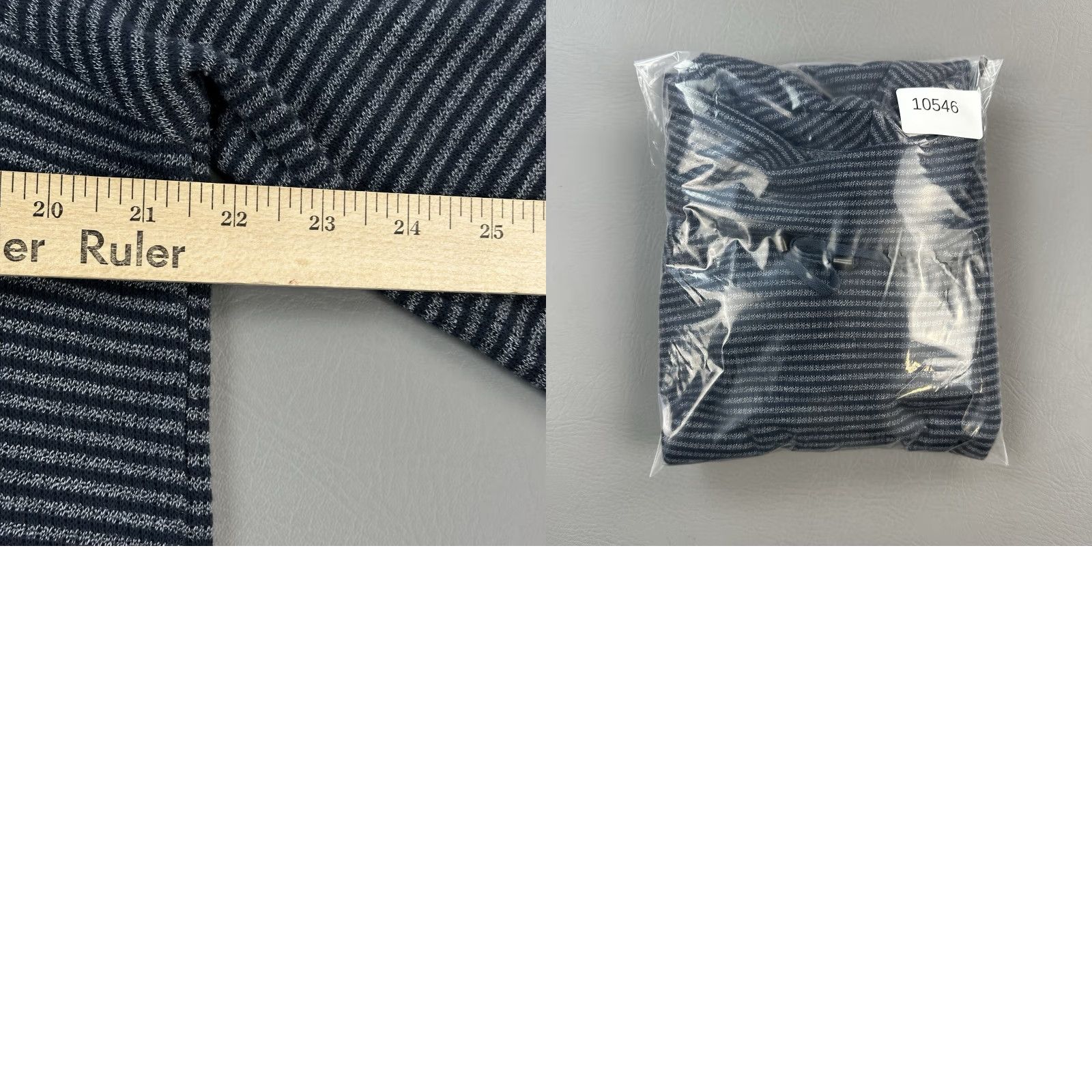 J. Jill J Jill Fit Sweatshirt Women's Medium Blue Striped Cowl Neck Tunic Pullover Cozy Size M / US 6-8 / IT 42-44 - 9 Thumbnail