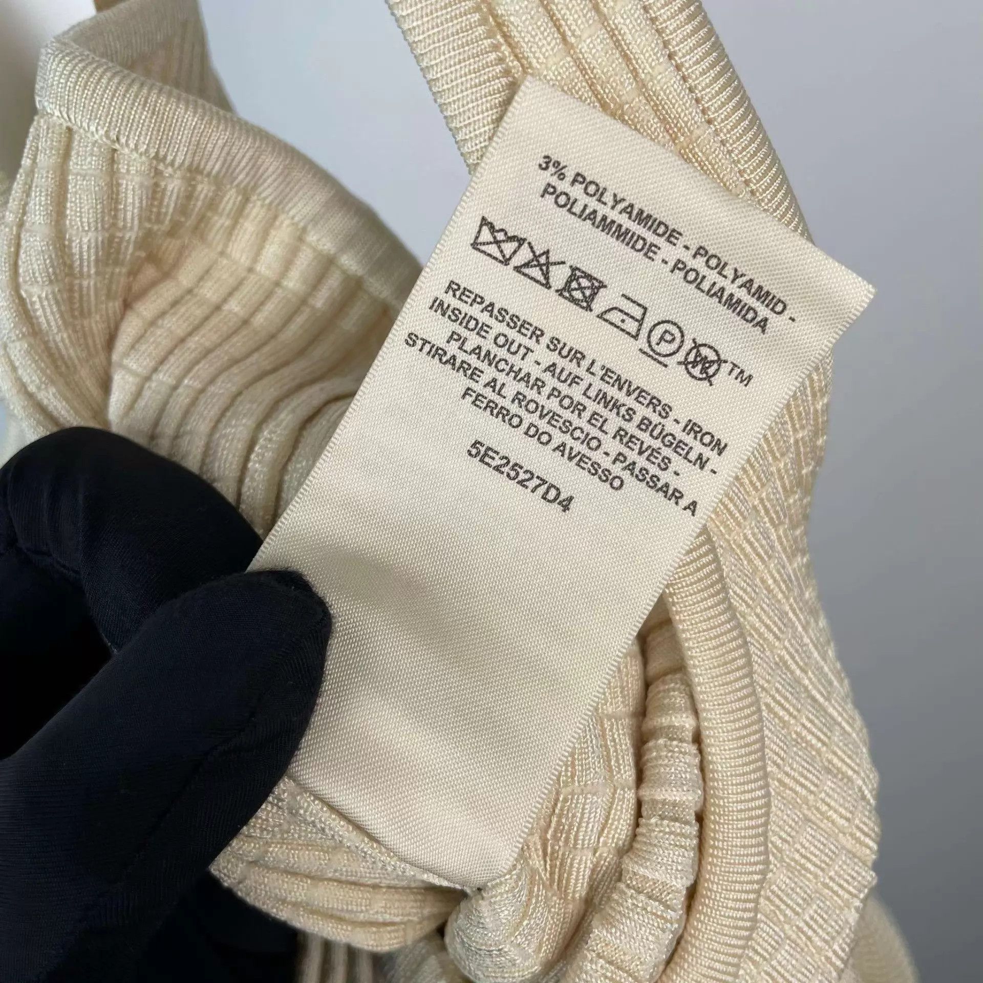Hermes Hermès knit vest dress beige 38 95 New Size S / US 4 / IT 40 - 5 Thumbnail