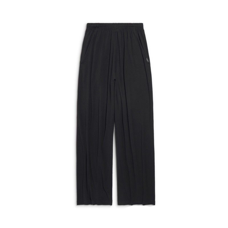 Balenciaga o1w1db11225 Baggy Sweatpants & Joggers in Black Size US 28 / EU 44 - 5 Thumbnail