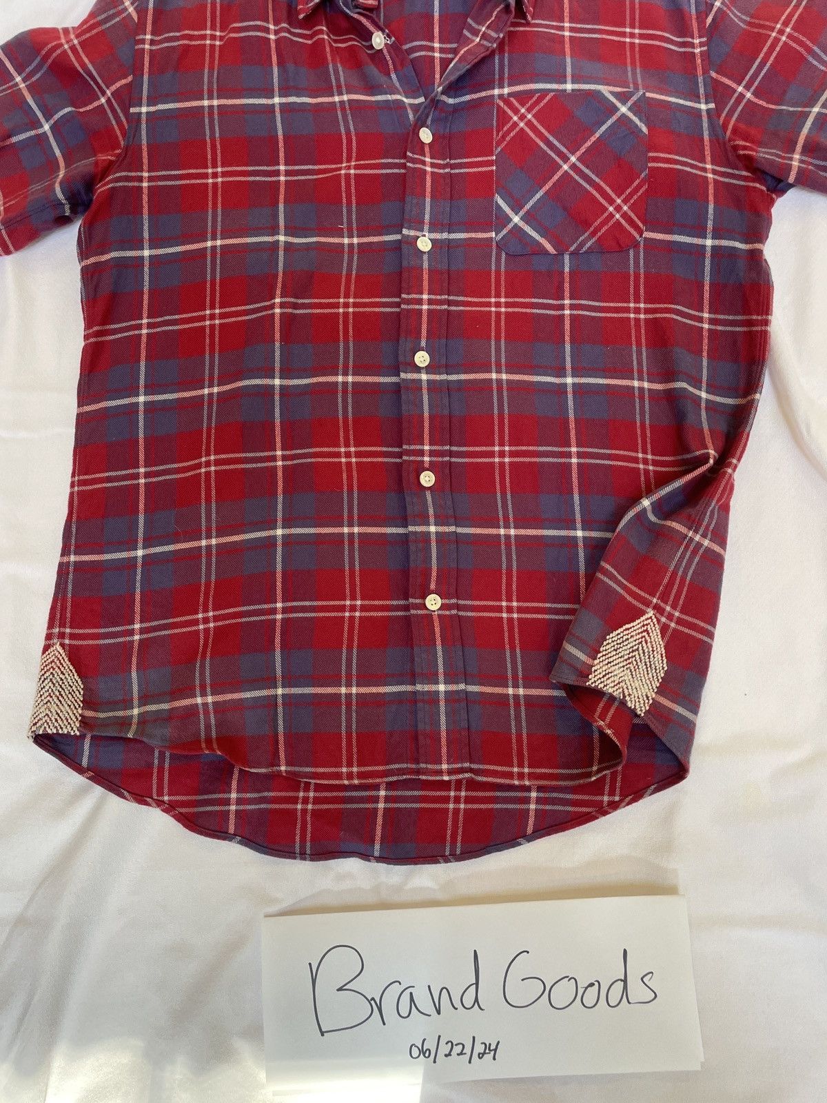Visvim Visvim Plaid Print Short Sleeve Shirt Size US M / EU 48-50 / 2 - 3 Thumbnail
