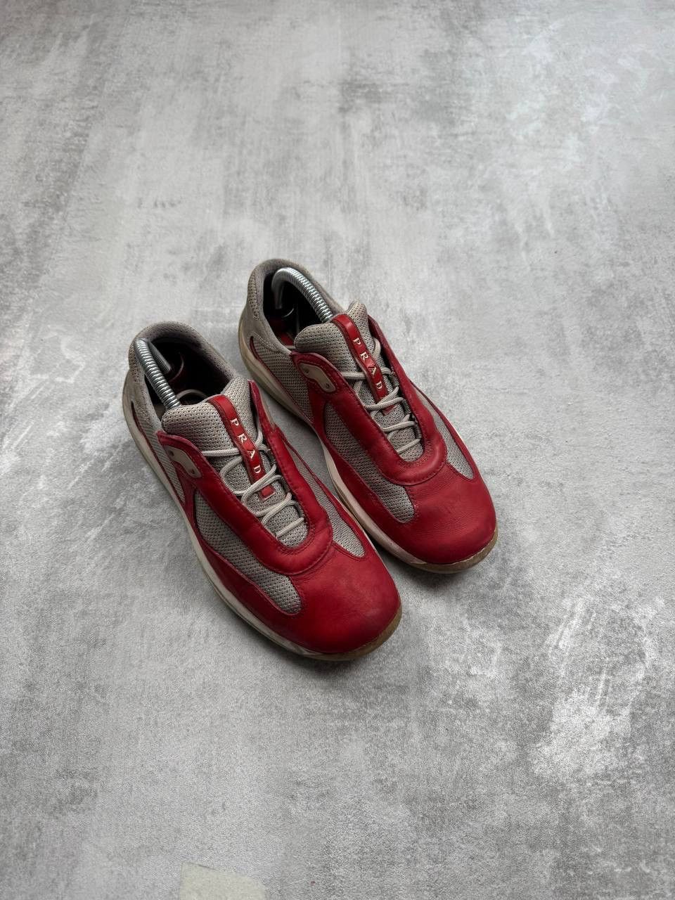 Prada × Vintage America cup shoes sneakers leather trainers y2k vintage Size US 5.5 / EU 38 - 3 Thumbnail