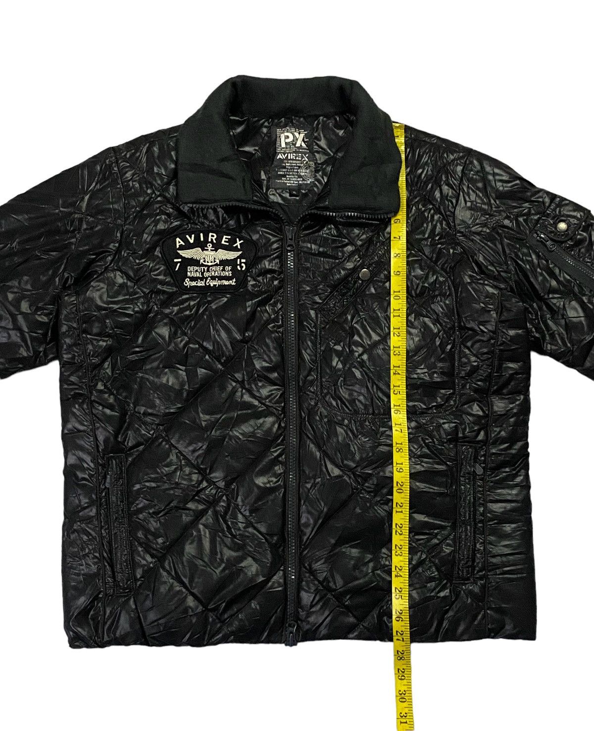 Avirex Avirex USN Big Logo Puffer Jacket Size US XL / EU 56 / 4 - 6 Thumbnail