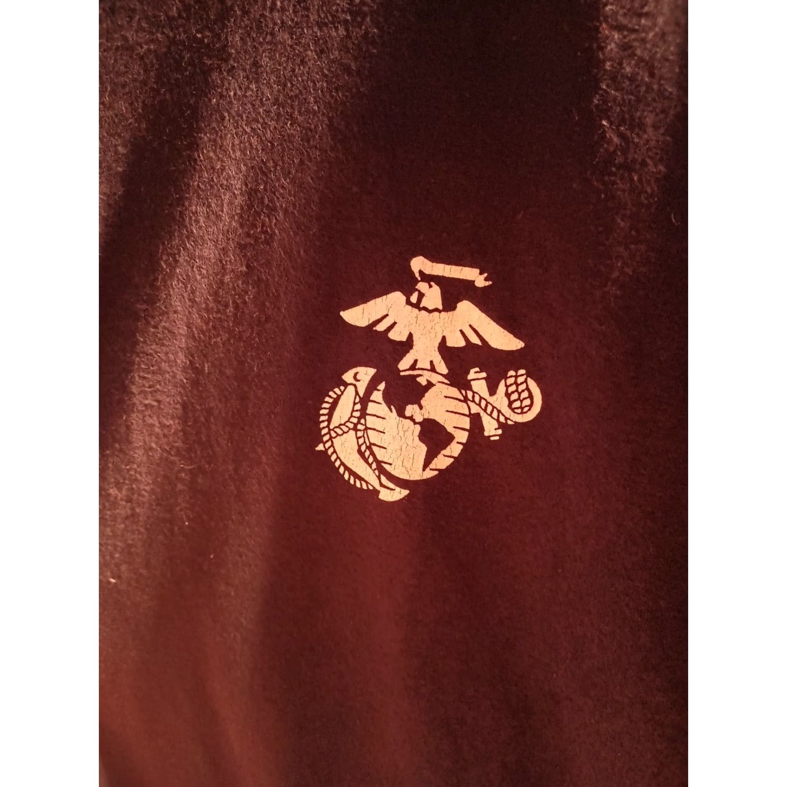 Fruit Of The Loom VINTAGE Official Military T-shirt Size M Phelan Platoon Battalion Recruit Training Mens Blue Front Back Text Size US M / EU 48-50 / 2 - 5 Thumbnail