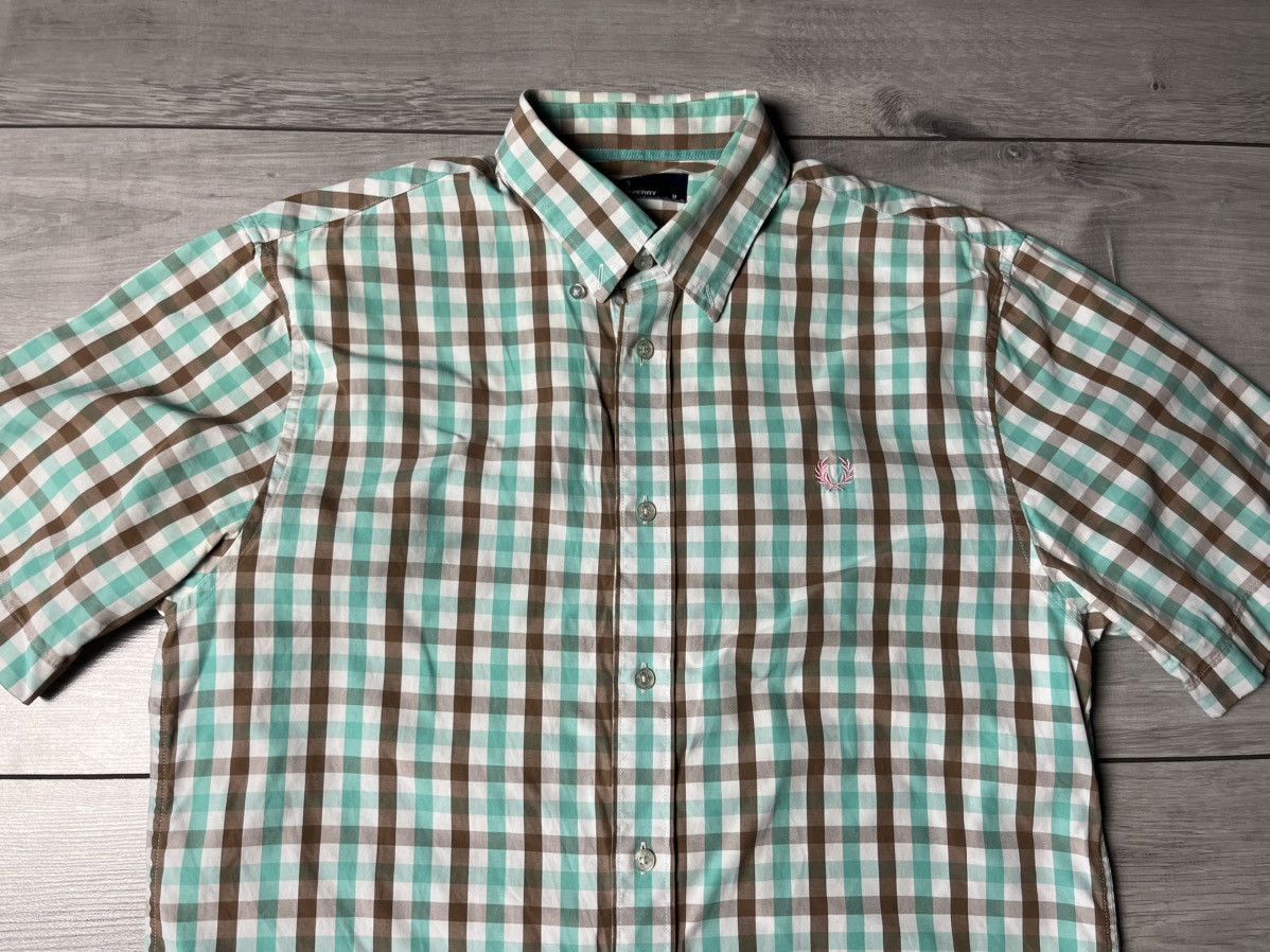 Fred Perry Fred perry shirt short sleeve casual size Medium Size US M / EU 48-50 / 2 - 3 Thumbnail