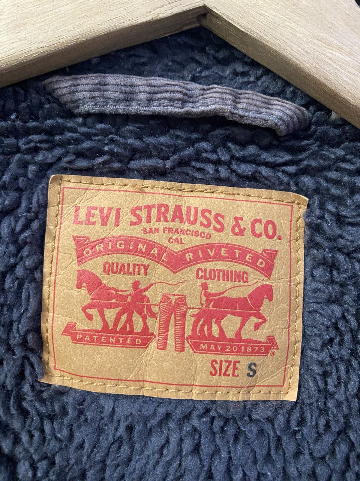 Levi's × Levi's Made & Crafted × Vintage Levi’s Sherpa Corduroy Trucker Jacket Size US S / EU 44-46 / 1 - 14 Thumbnail