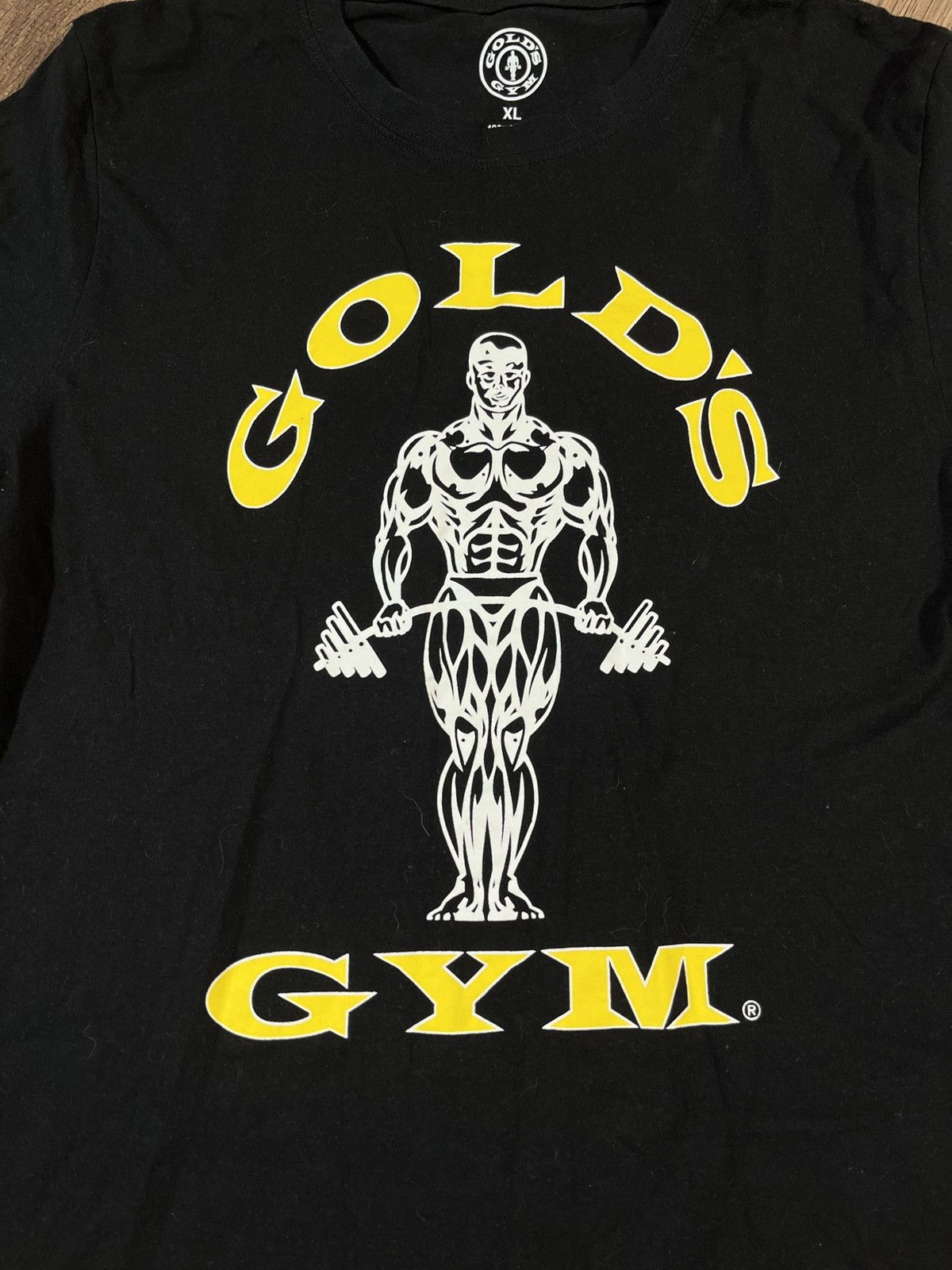 Vintage Vintage Golds Gym T Shirt Size US L / EU 52-54 / 3 - 2 Thumbnail