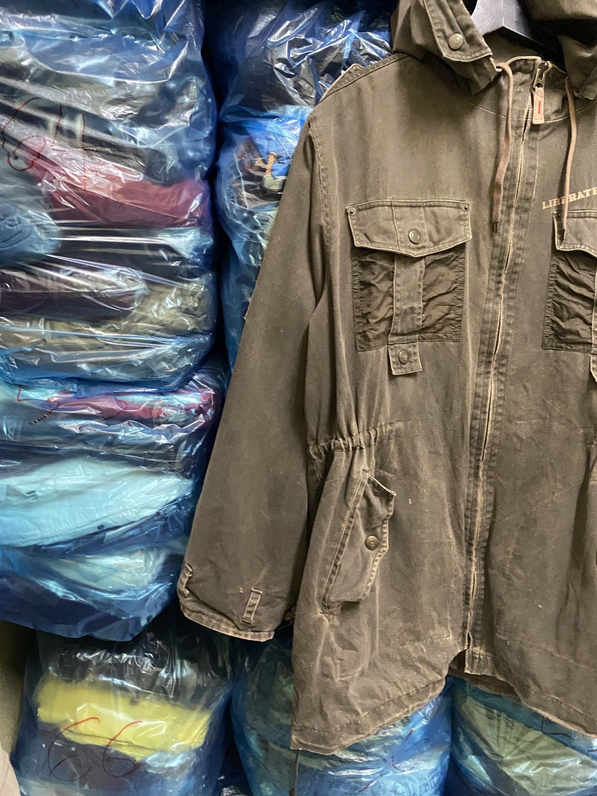 Japanese Brand VINTAGE 90S MARU WORKWEAR PARKA JACKET Size US XL / EU 56 / 4 - 5 Thumbnail