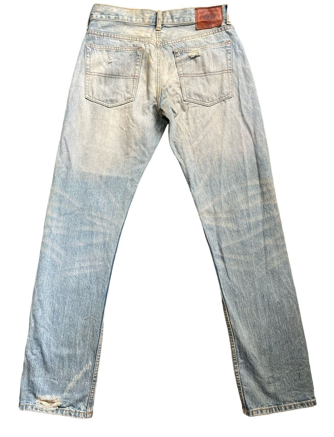 Ralph Lauren Vintage Ralph Lauren Custom Patchwork Jeans Size 28" / US 6 / IT 42 - 10 Thumbnail